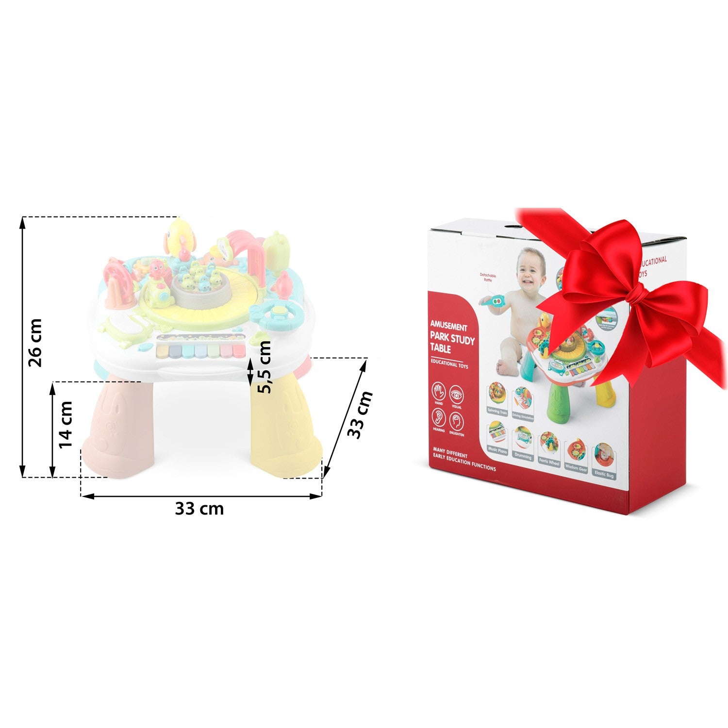 RK-821 Ricokids informacinis stolis ir lentelė