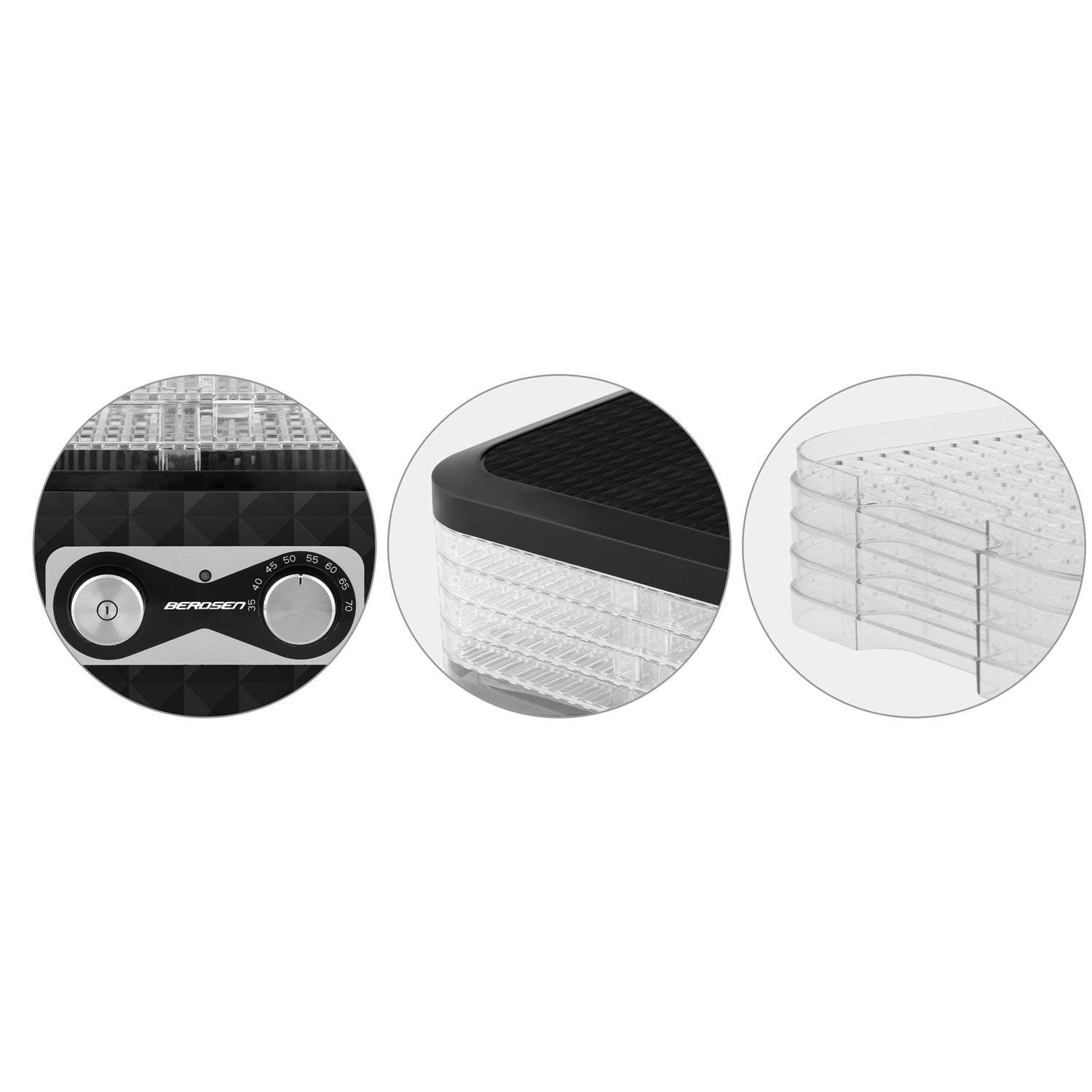 Maisto džiovintuvas Berdsen BD-692 juodas