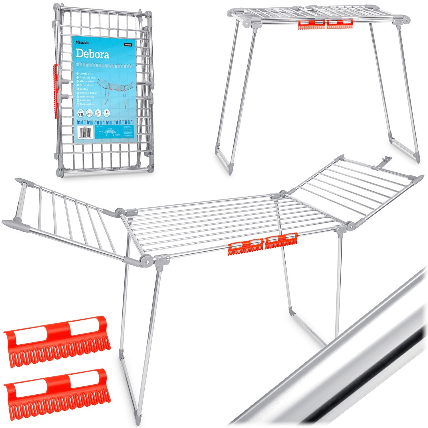 Deborah nerūdijančio plieno 19 mb