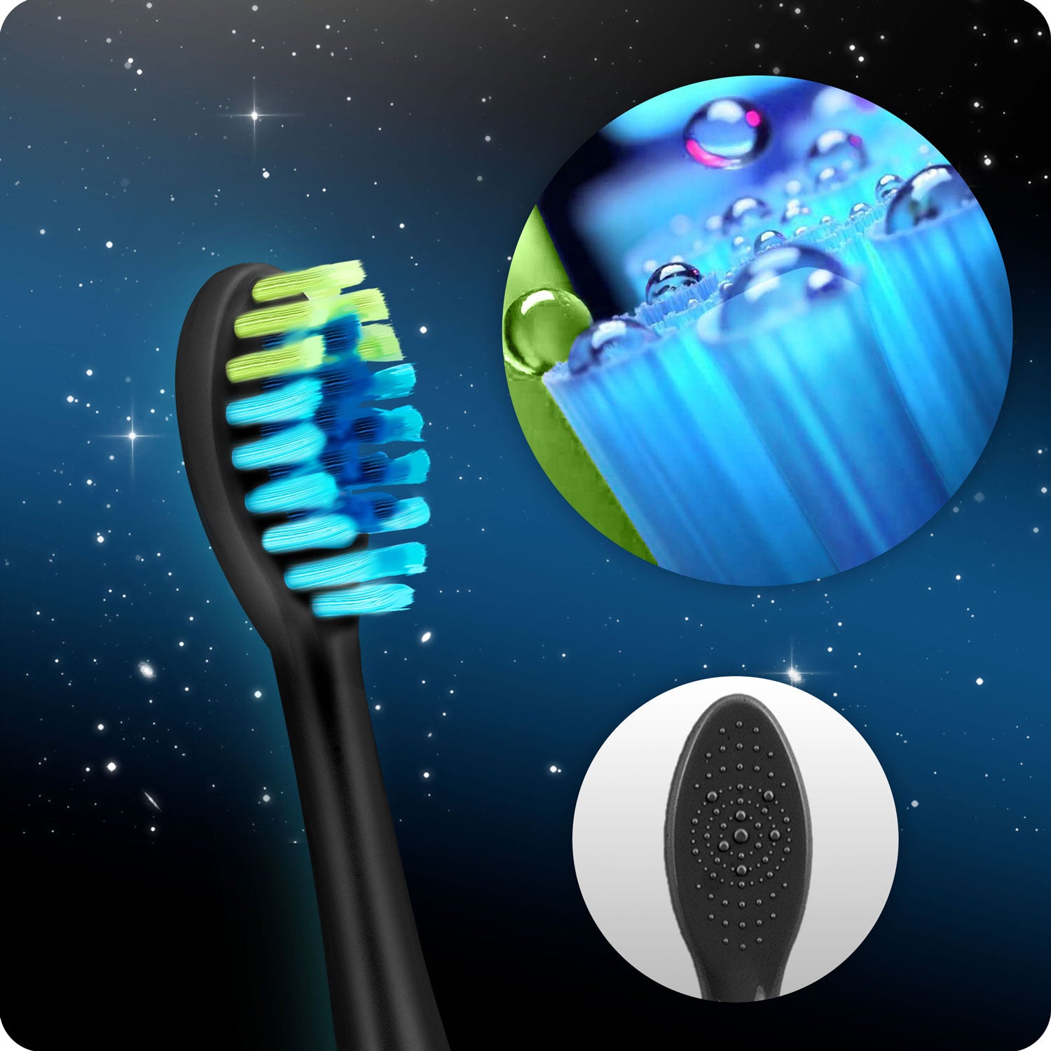 Berdsen Galaxy soninis dantų šepetėlis