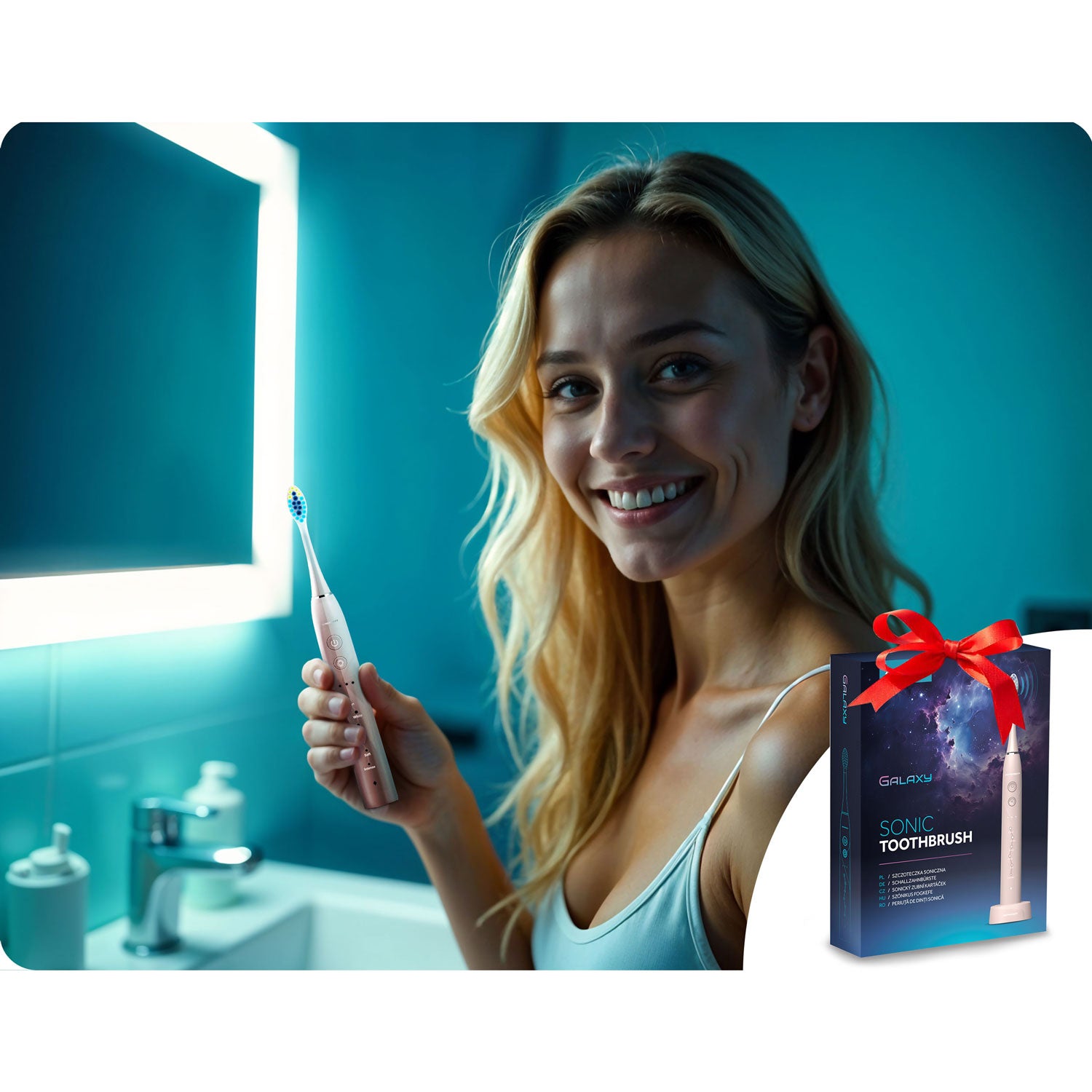 Berdsen Galaxy dantų rankšluostis