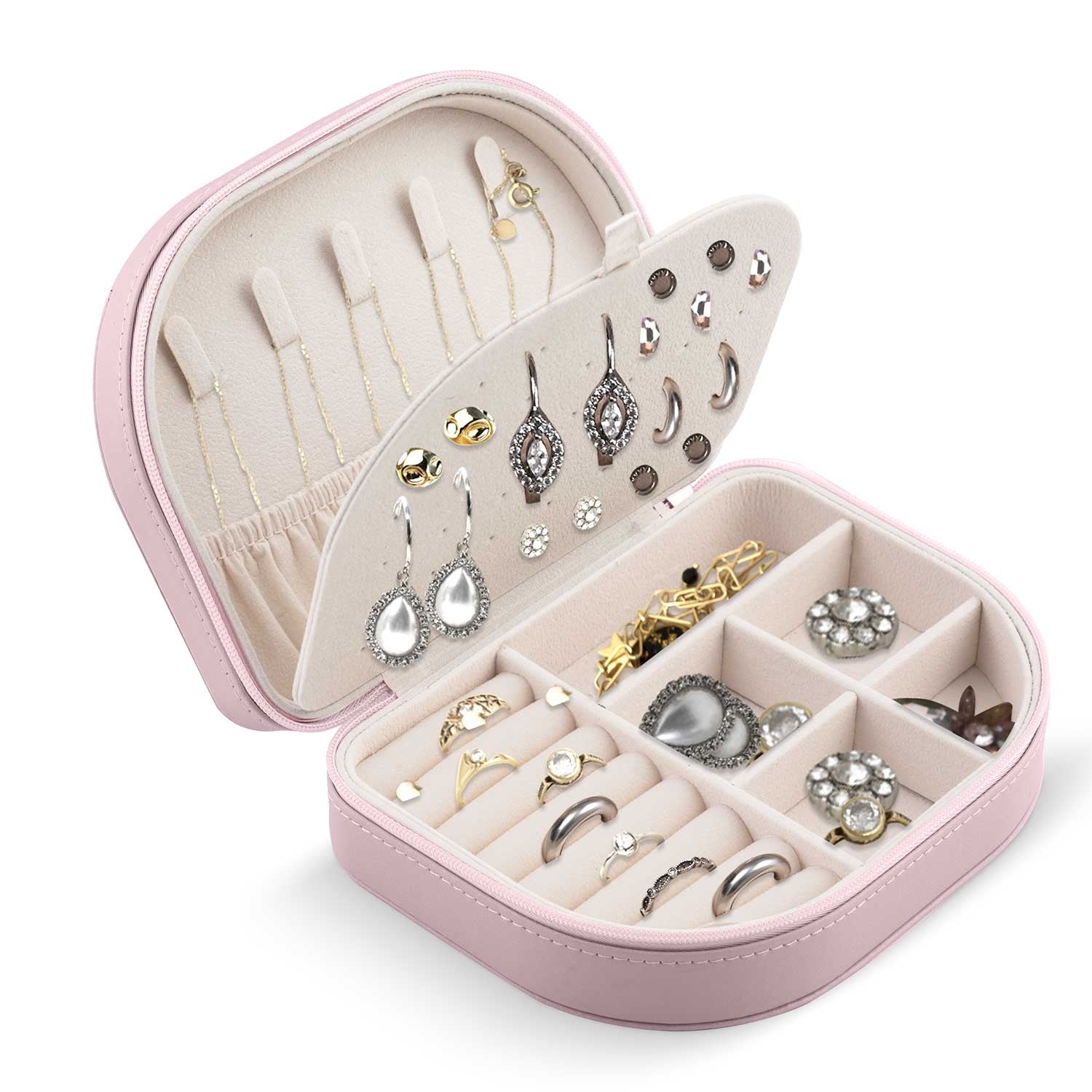 Massido MS-707 juvelyrinė dėžutė - rožinė