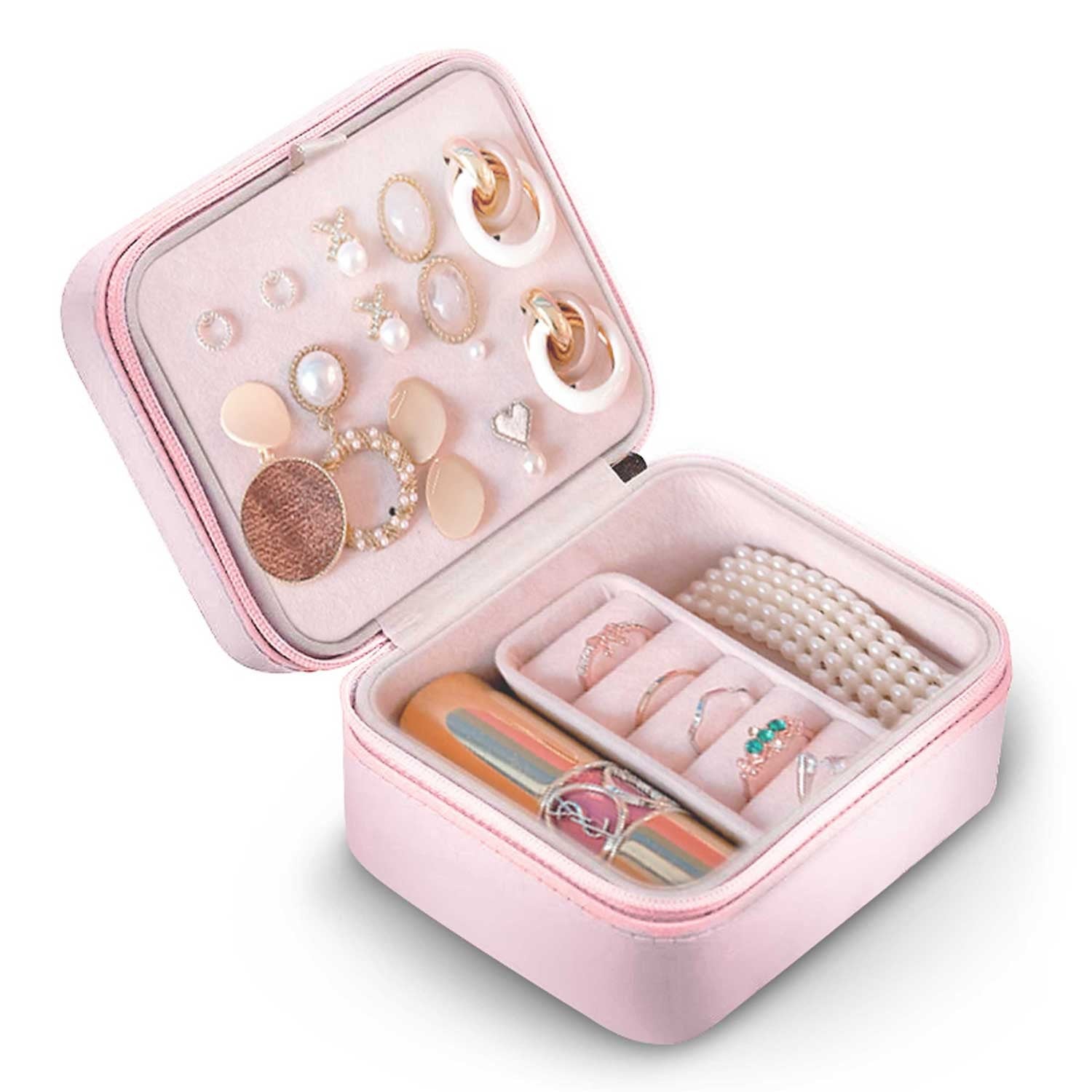 Juvelyrinė dėžutė MS-702 Massido - rožinė