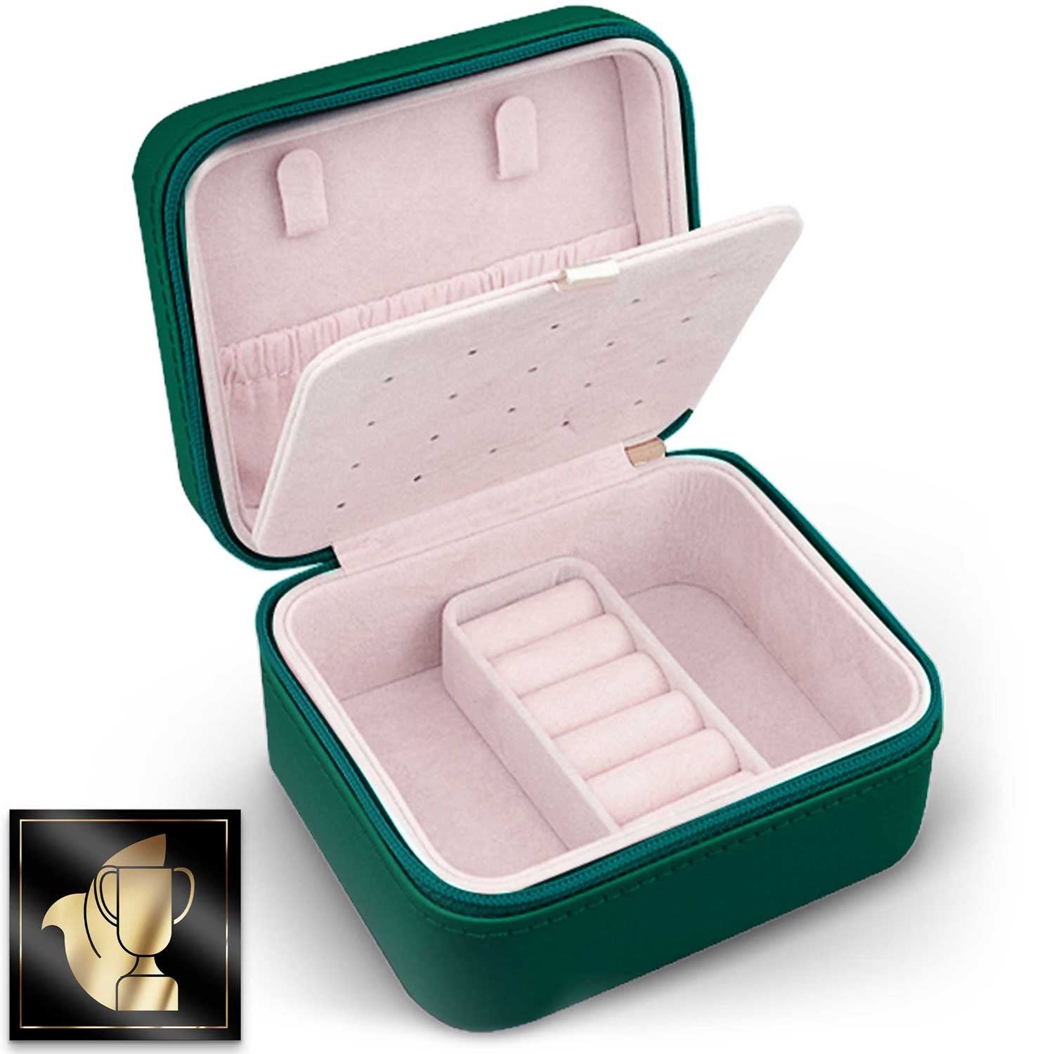 Juvelyrinė dėžutė MS-702 Massido - žalia