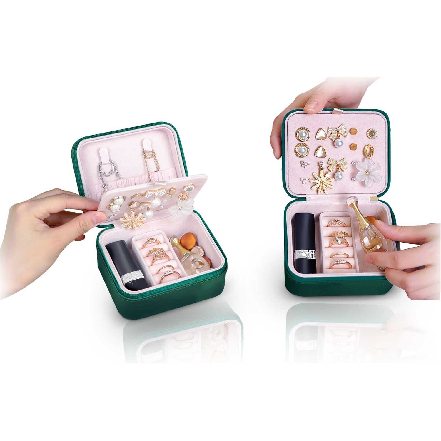 Juvelyrinė dėžutė MS-702 Massido - žalia