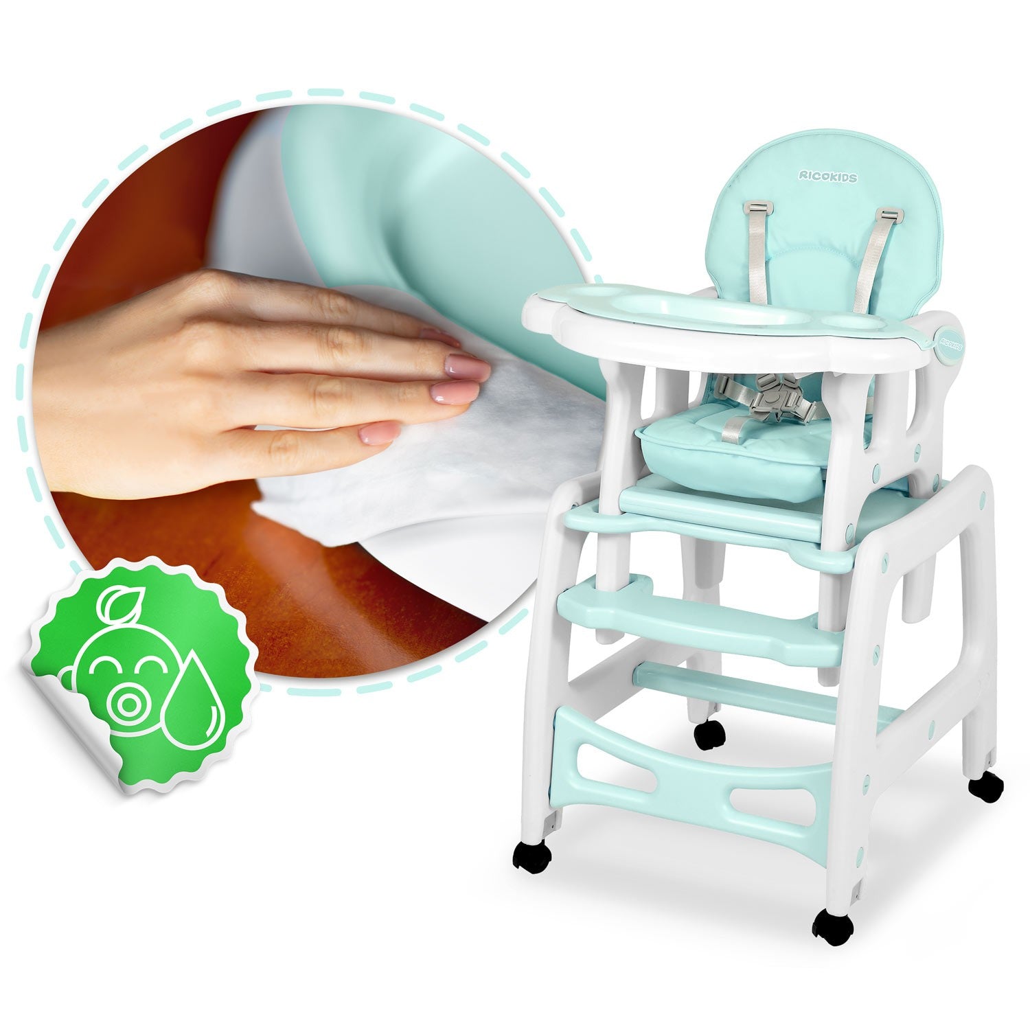 Sinco Ricokids kėdės dėžutė - turkus