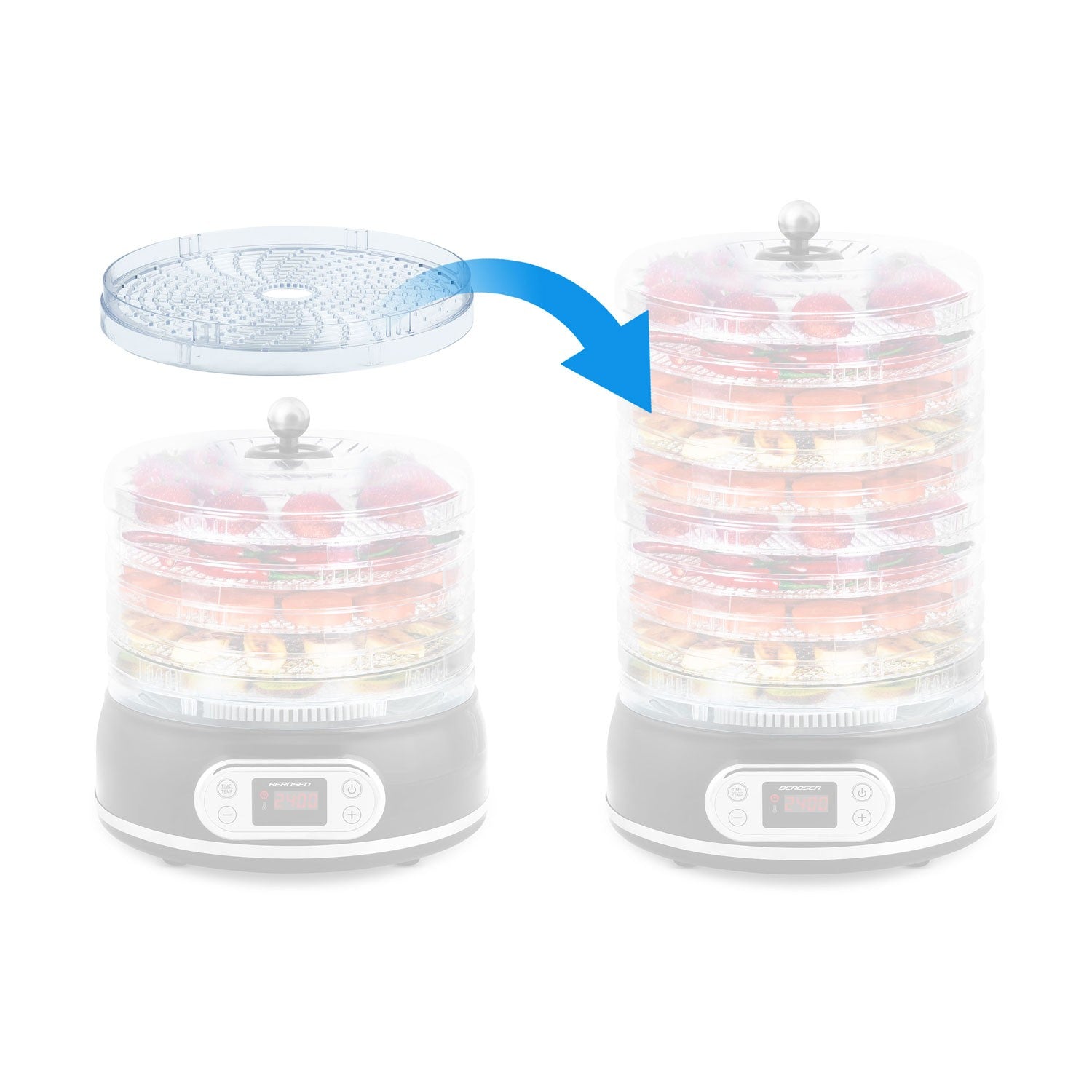 Vaisių ir grybų džiovintuvo stovas BD-691