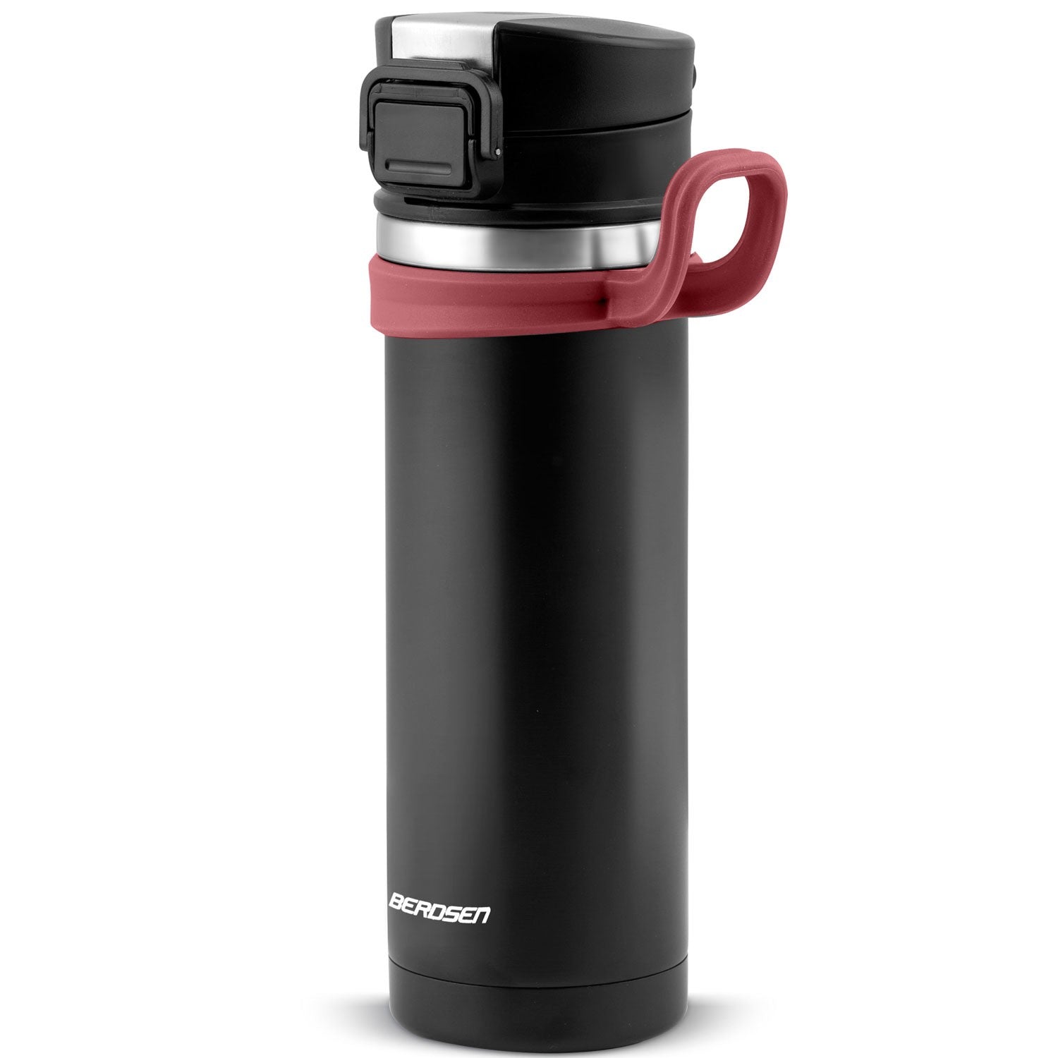Vacuum thermos 450 ml BD-783 juoda