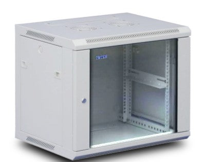 Komutacinė pakabinama spinta 19" 6U 600x400x368mm (surinkta)