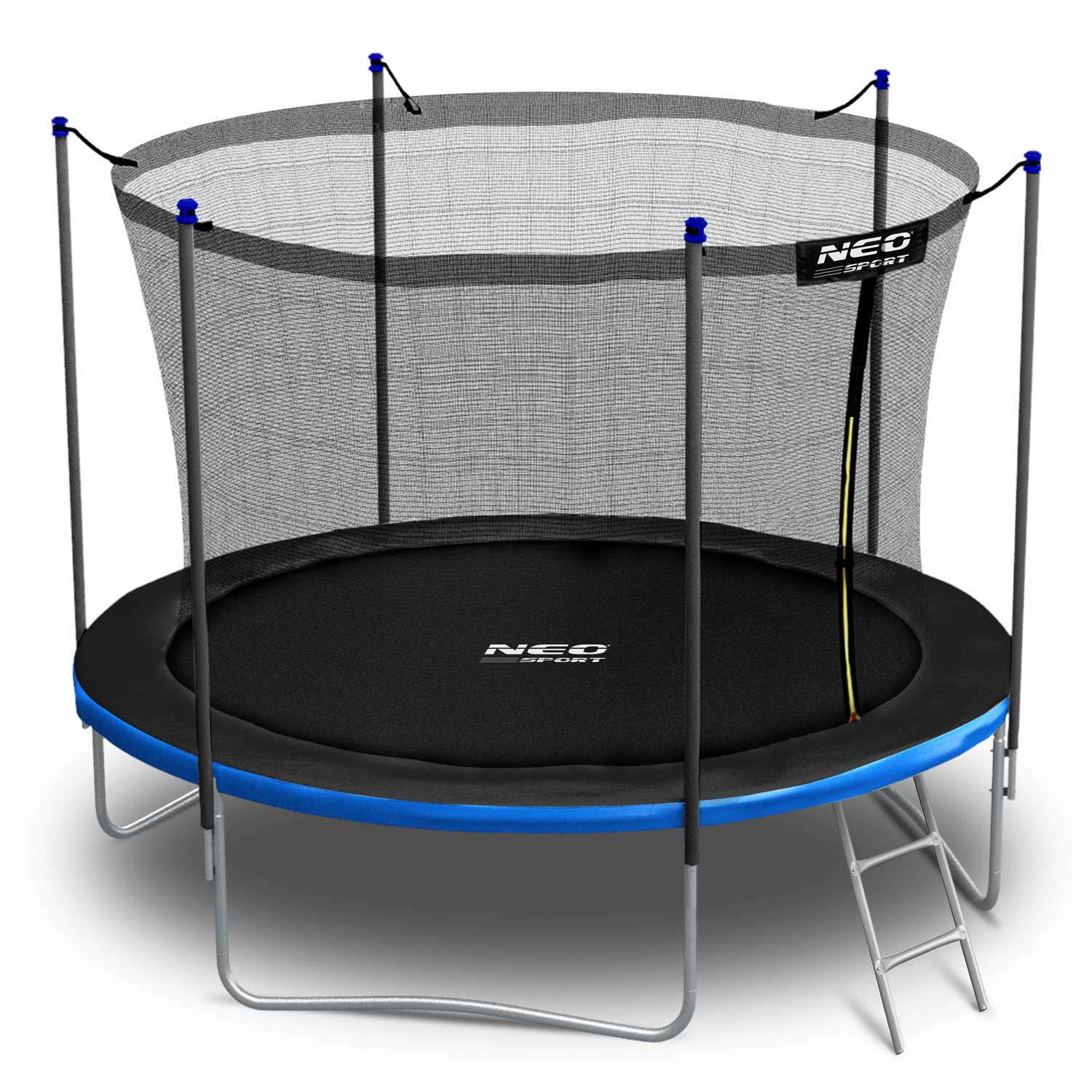 10ft/312cm sodinis batutas su vidine tinkle ir Neo-Sport laiptais