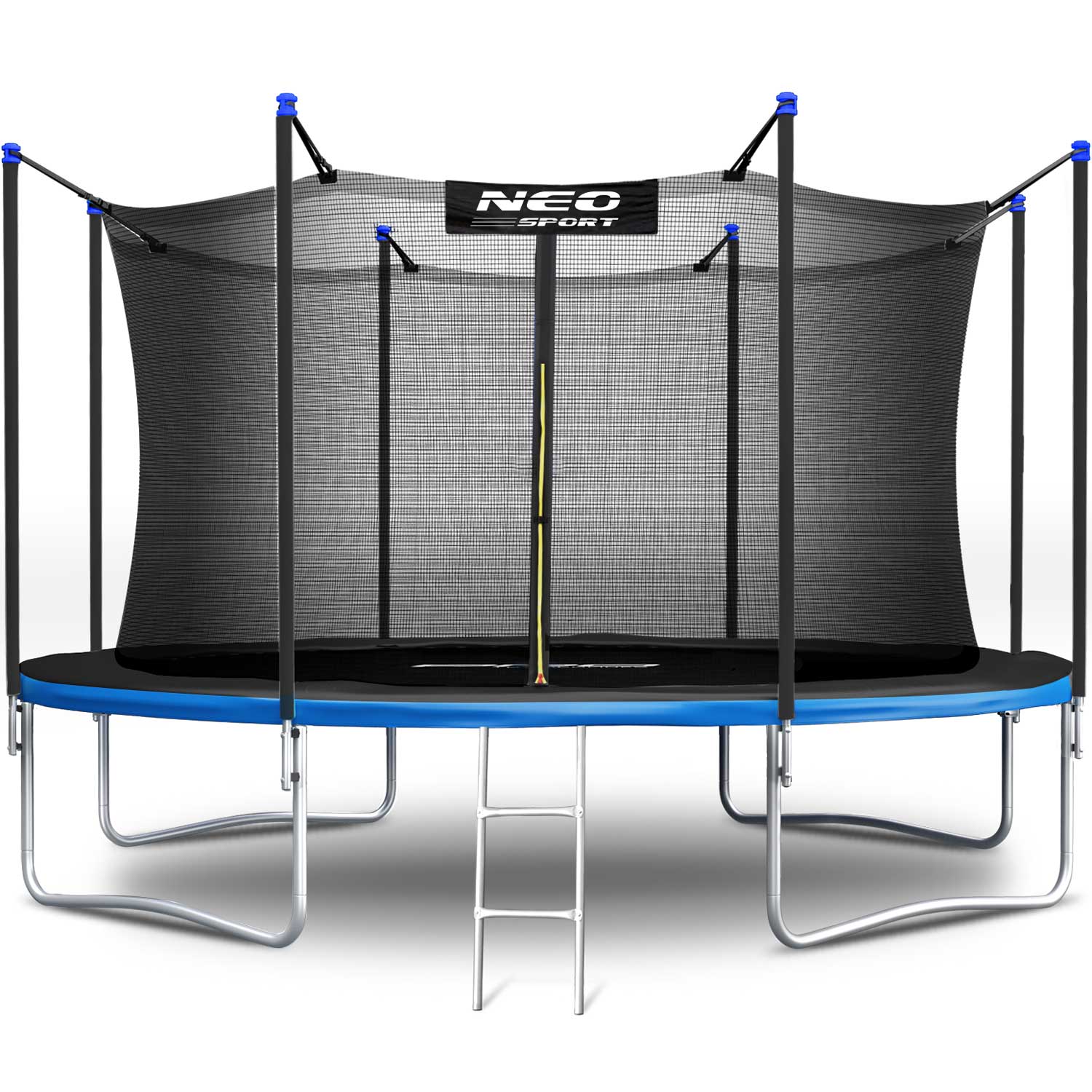 12ft/374cm sodinis batutas su vidine tinkle ir Neo-Sport laiptais