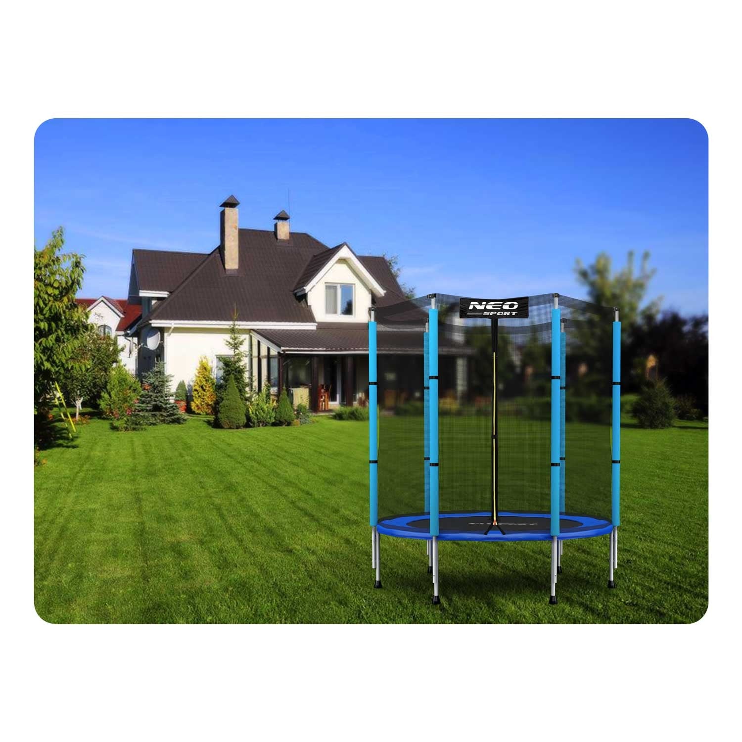 Vaikų sodo batutas 140 cm 4,5ft Neo-Sport