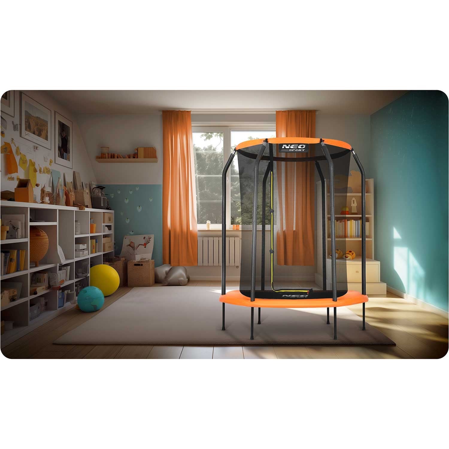 Vaikų sodo batutas 152 cm 5 ft Neo-Sport