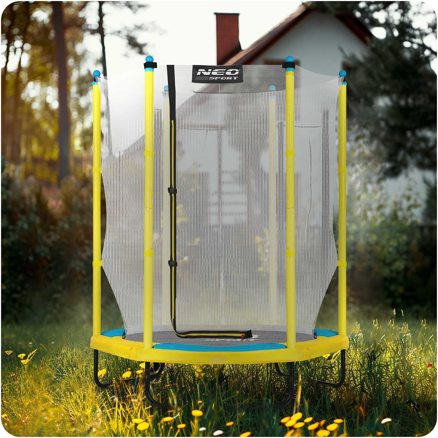 Vaikų sodo batutas 140 cm 4,5ft Neo-Sport