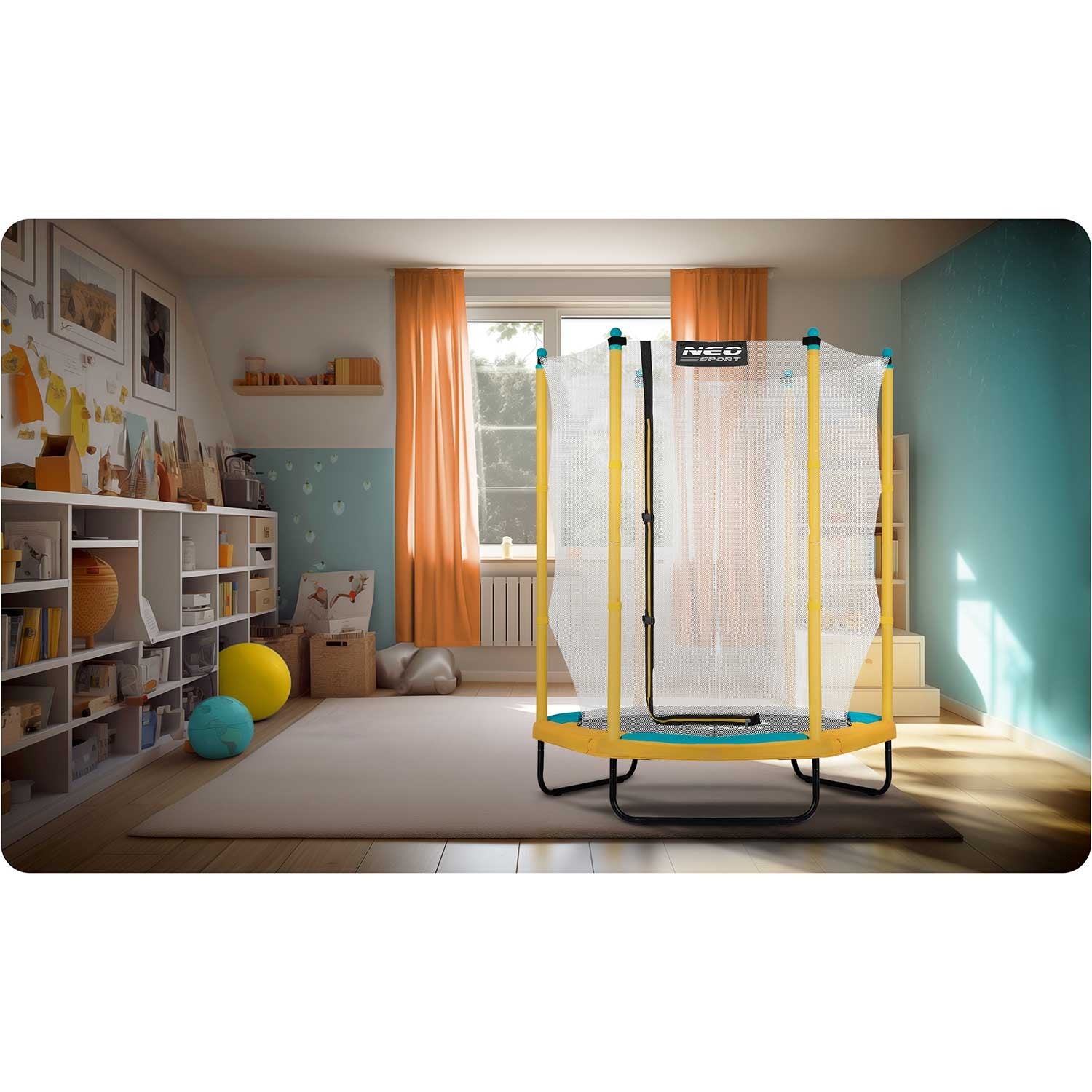 Vaikų sodo batutas 140 cm 4,5ft Neo-Sport