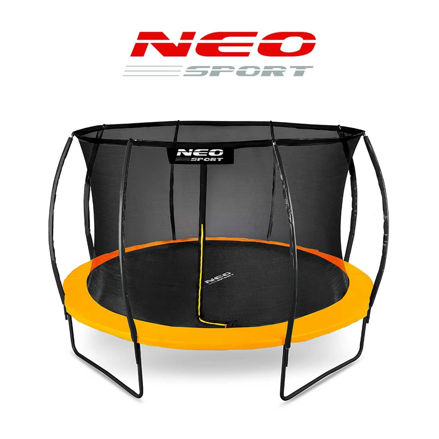 12ft/374cm profiliuotas sodo batutas su Neo-Sport vidine tinkle