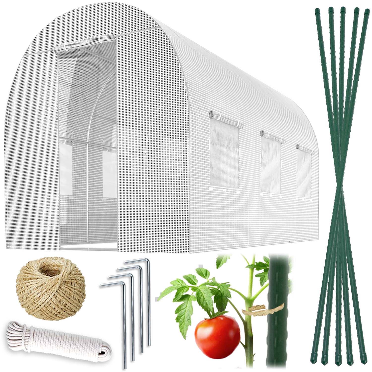 2 x 3,5 m (7 m2) sodo tunelis