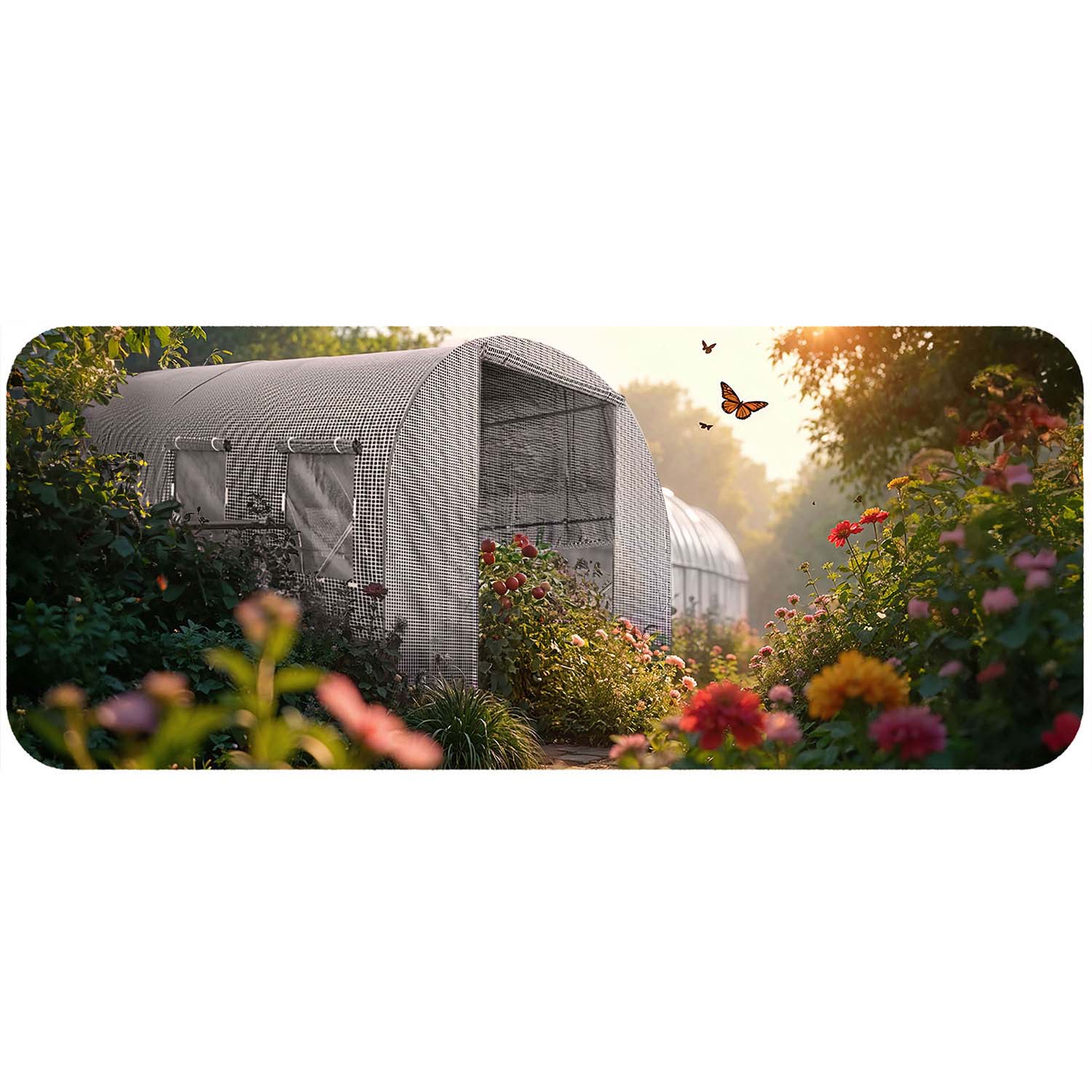 2,5 x 4 m (10 m2) sodo tunelis