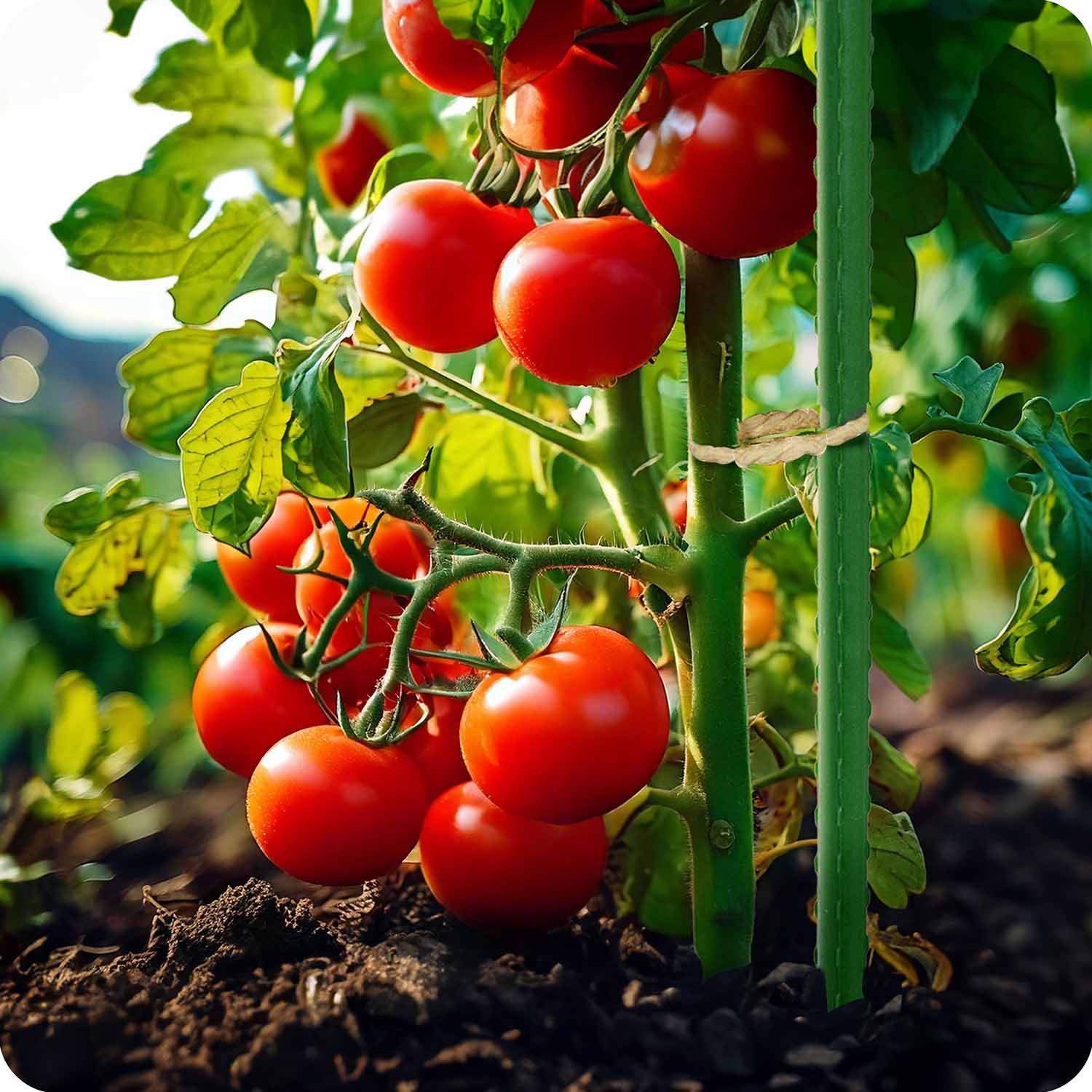 Augalų lazdelės 180 cm Plono PL-940 žalios 10szt