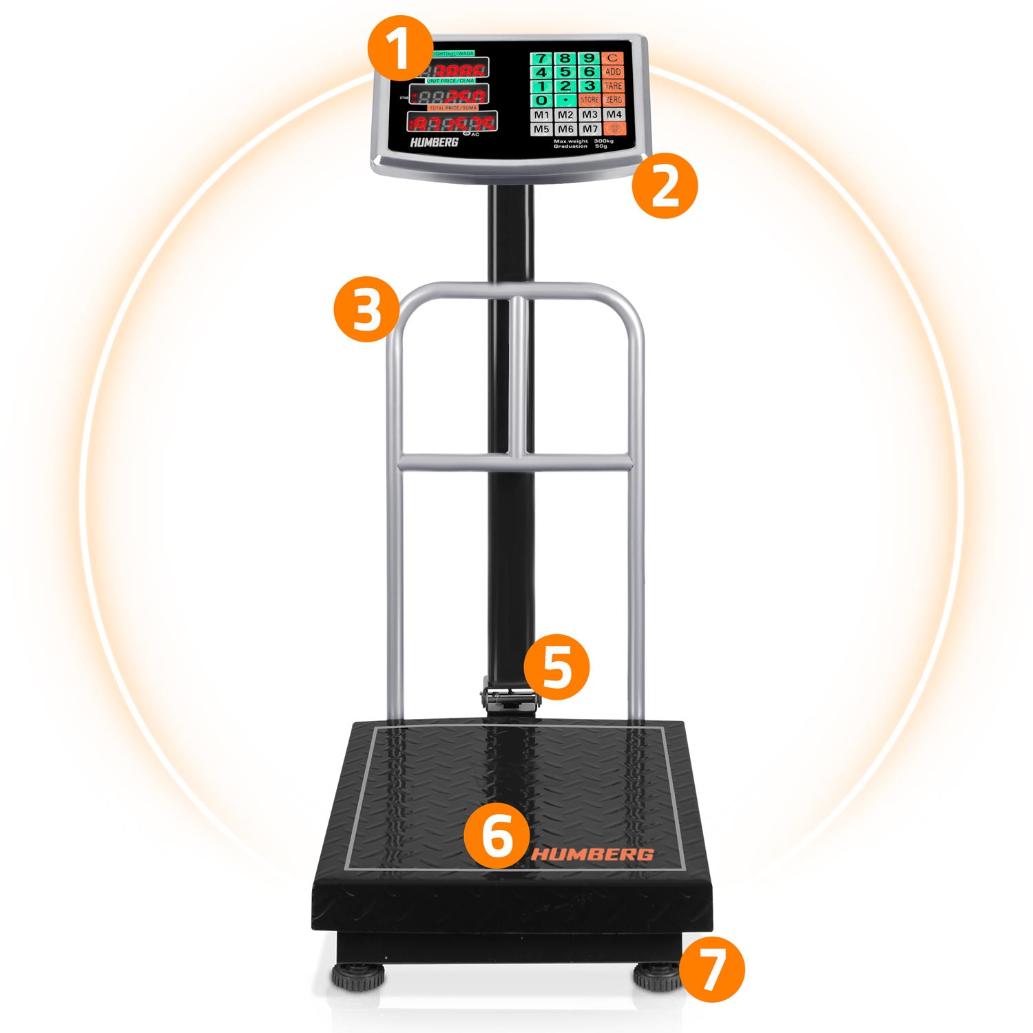 Pramoninis svoris 150 kg Humberg MH-191