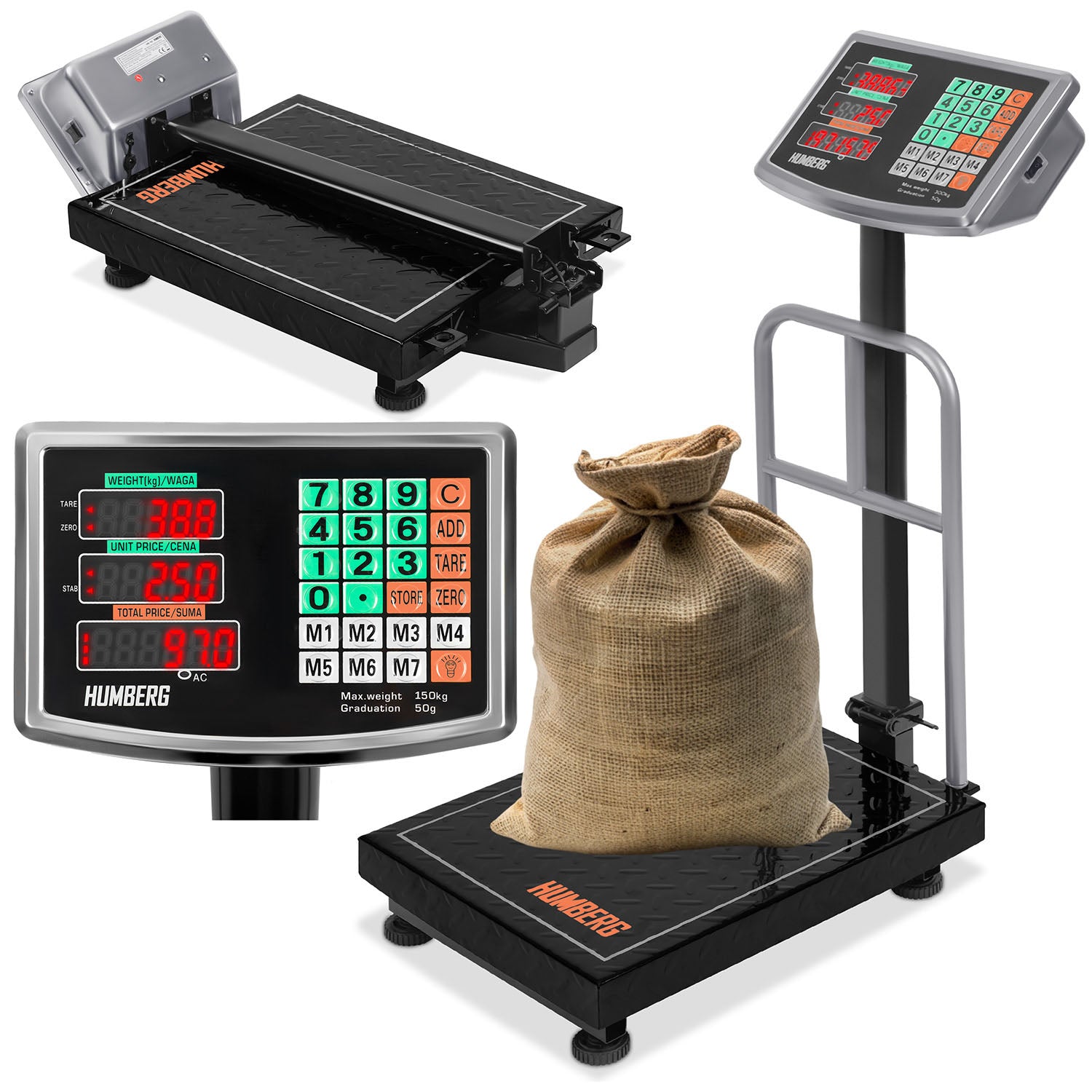 Pramoninis svoris 150 kg Humberg MH-191