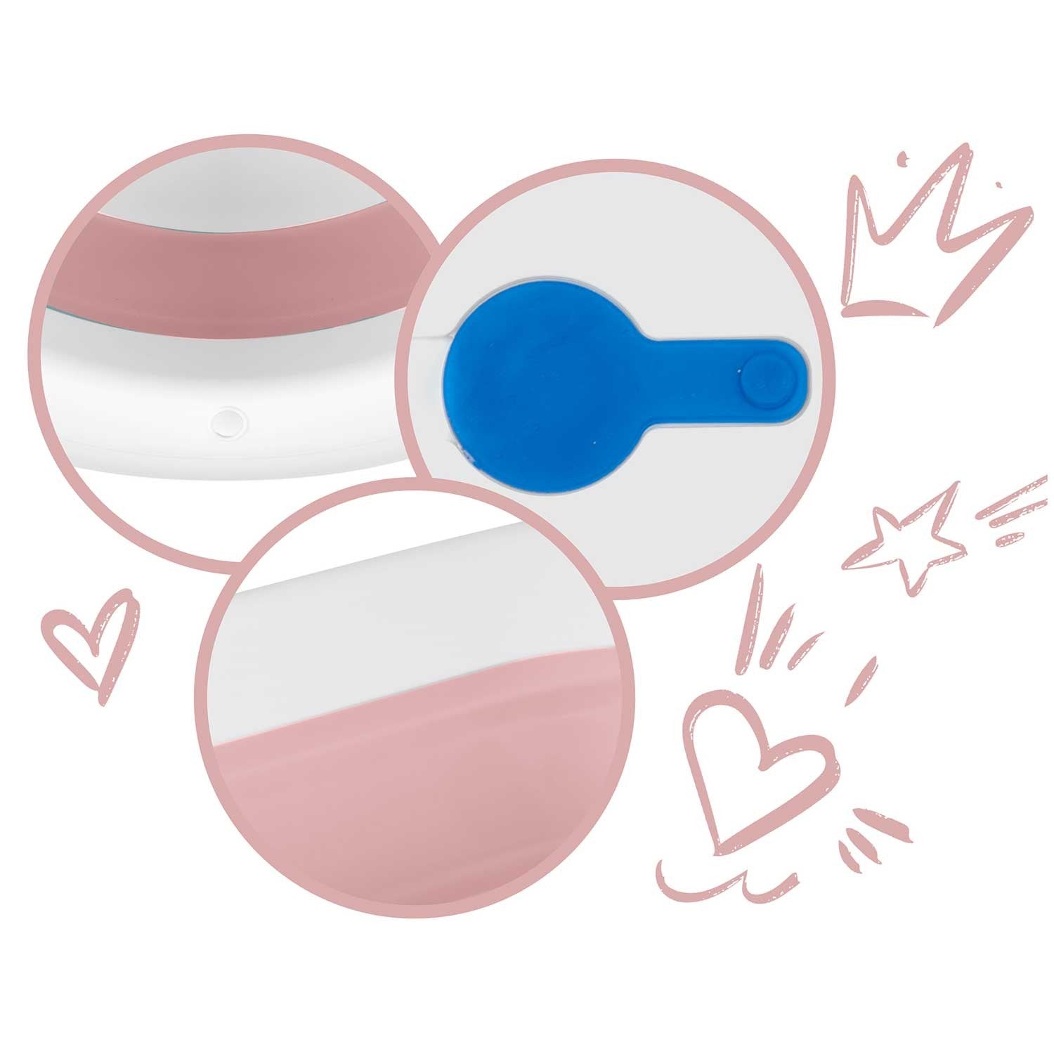 RK-282 termometras su kūdikių gumelė