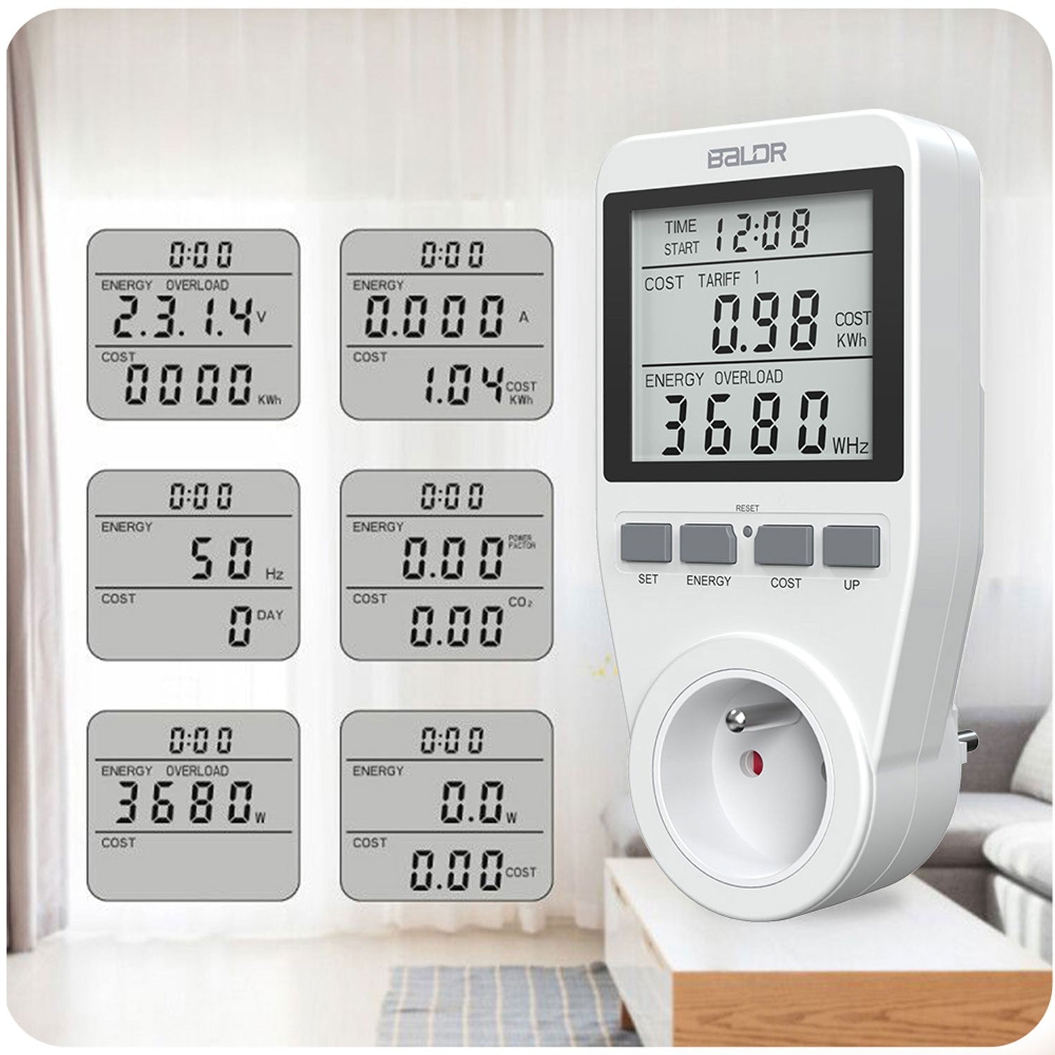 Baldr BD-990 vienfazinis balto vandens matuoklis