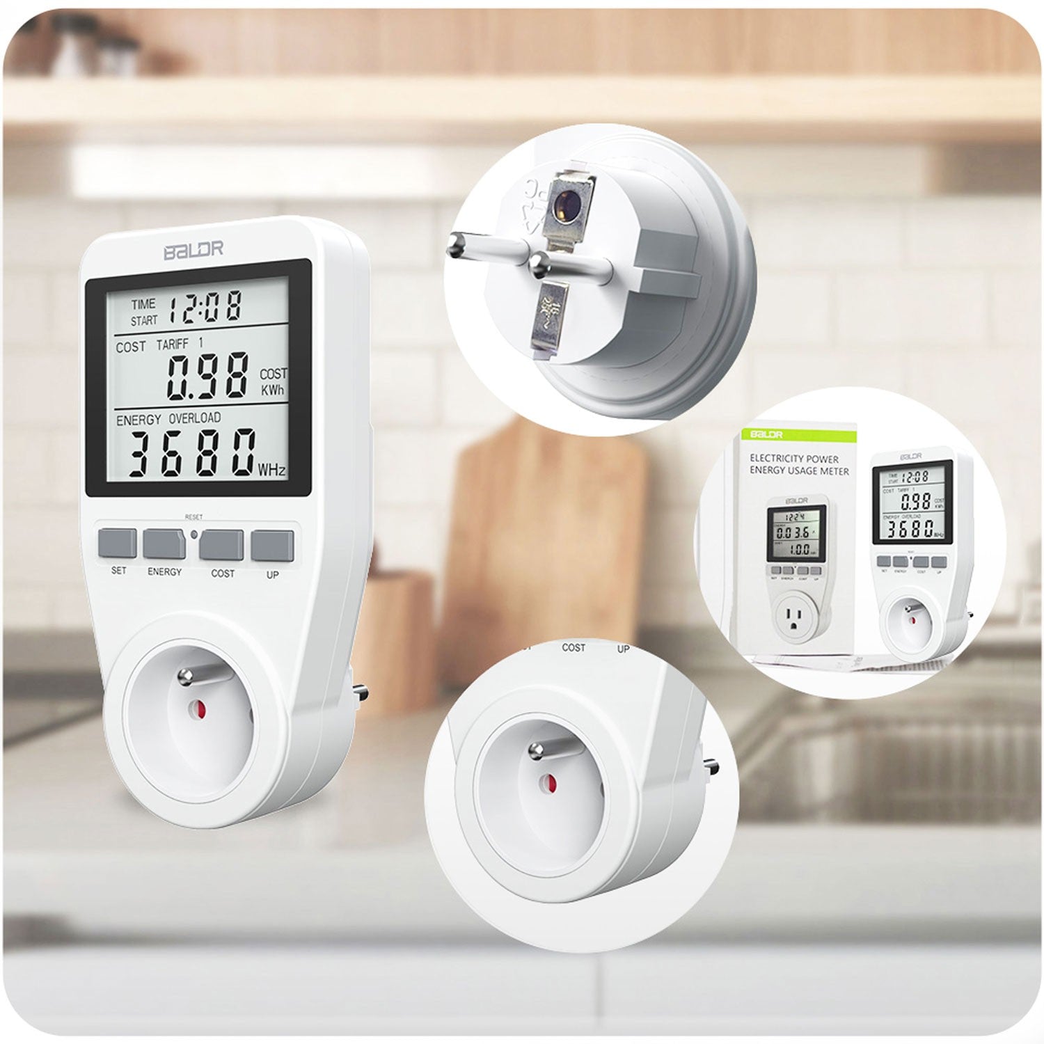 Baldr BD-990 vienfazinis balto vandens matuoklis