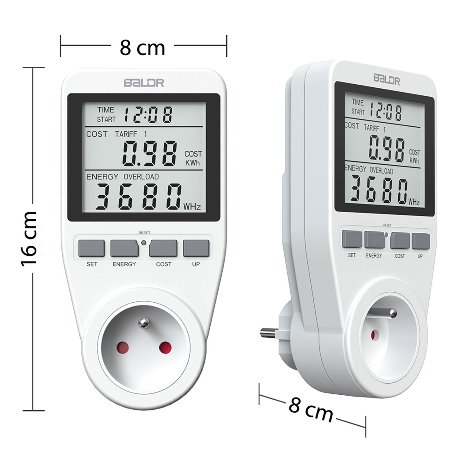 Baldr BD-990 vienfazinis balto vandens matuoklis