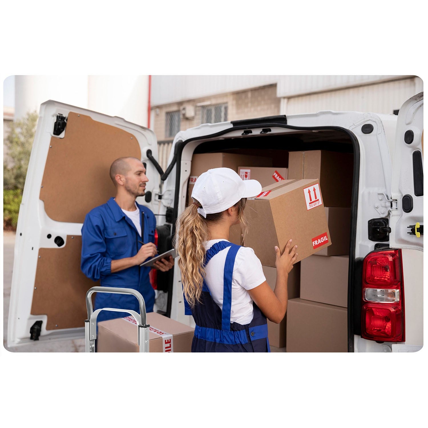 Transporto vagonas, rankinis susikraunamasis Humberg HM-508