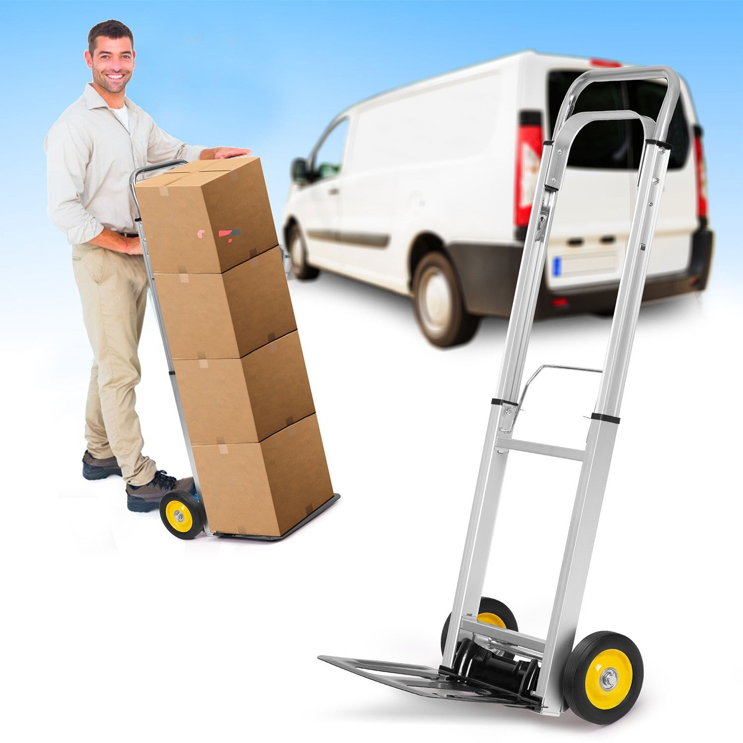 Transporto vagonas, rankinis susikraunamasis Humberg HM-508