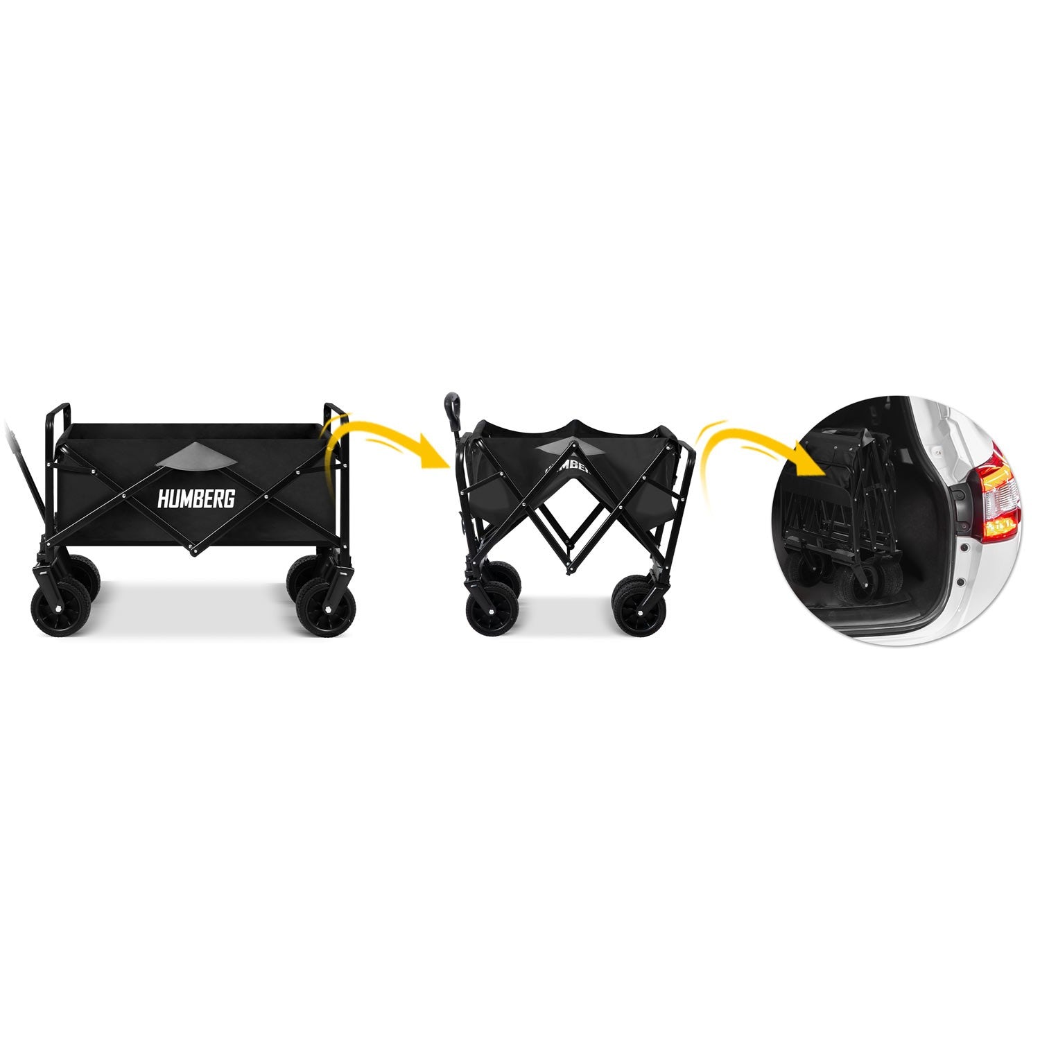 100 litrų Humbergo HM-512 supakuotųjų transporto vagonas