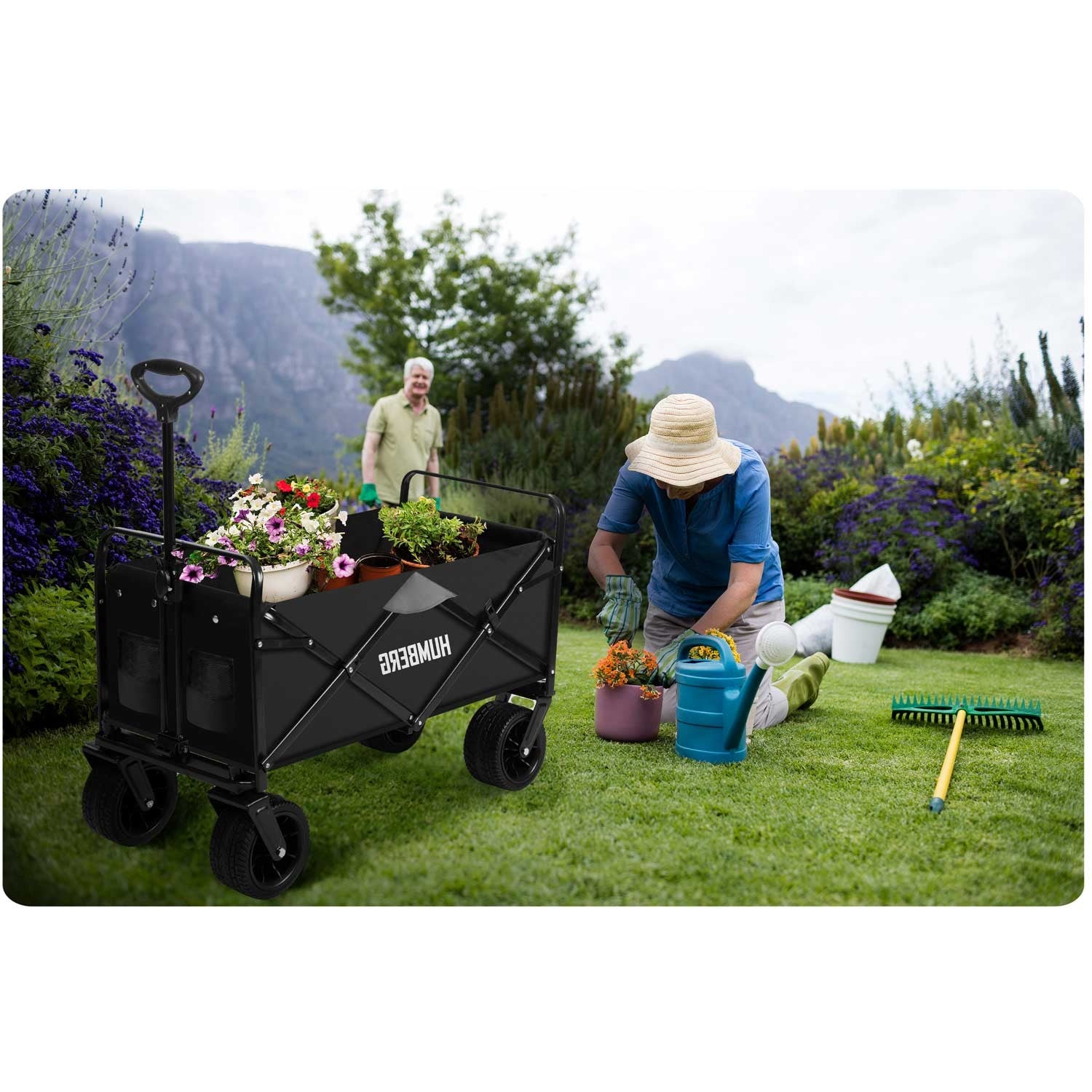 100 litrų Humbergo HM-512 supakuotųjų transporto vagonas