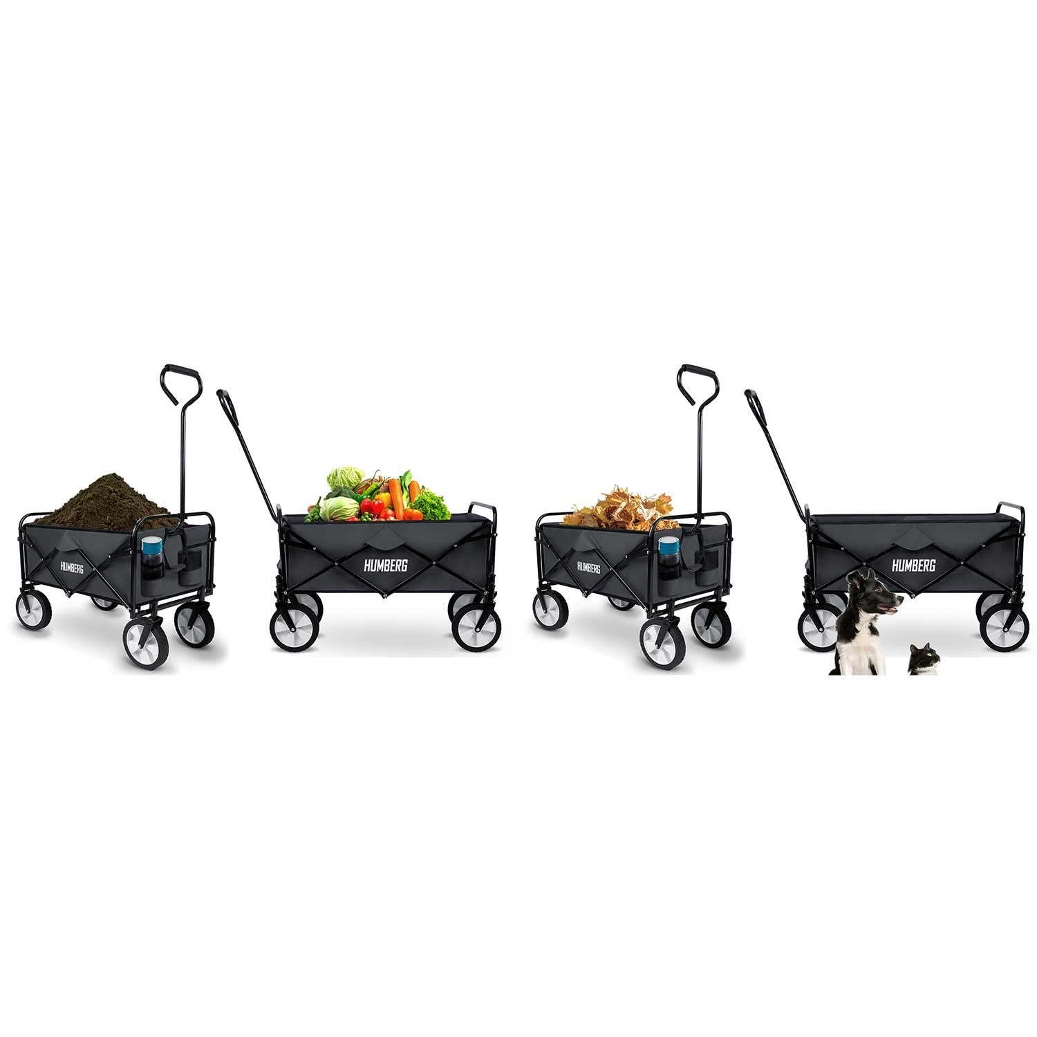 80 L Humbergo HM-511 sukabinamosios transporto vežimo vagonas