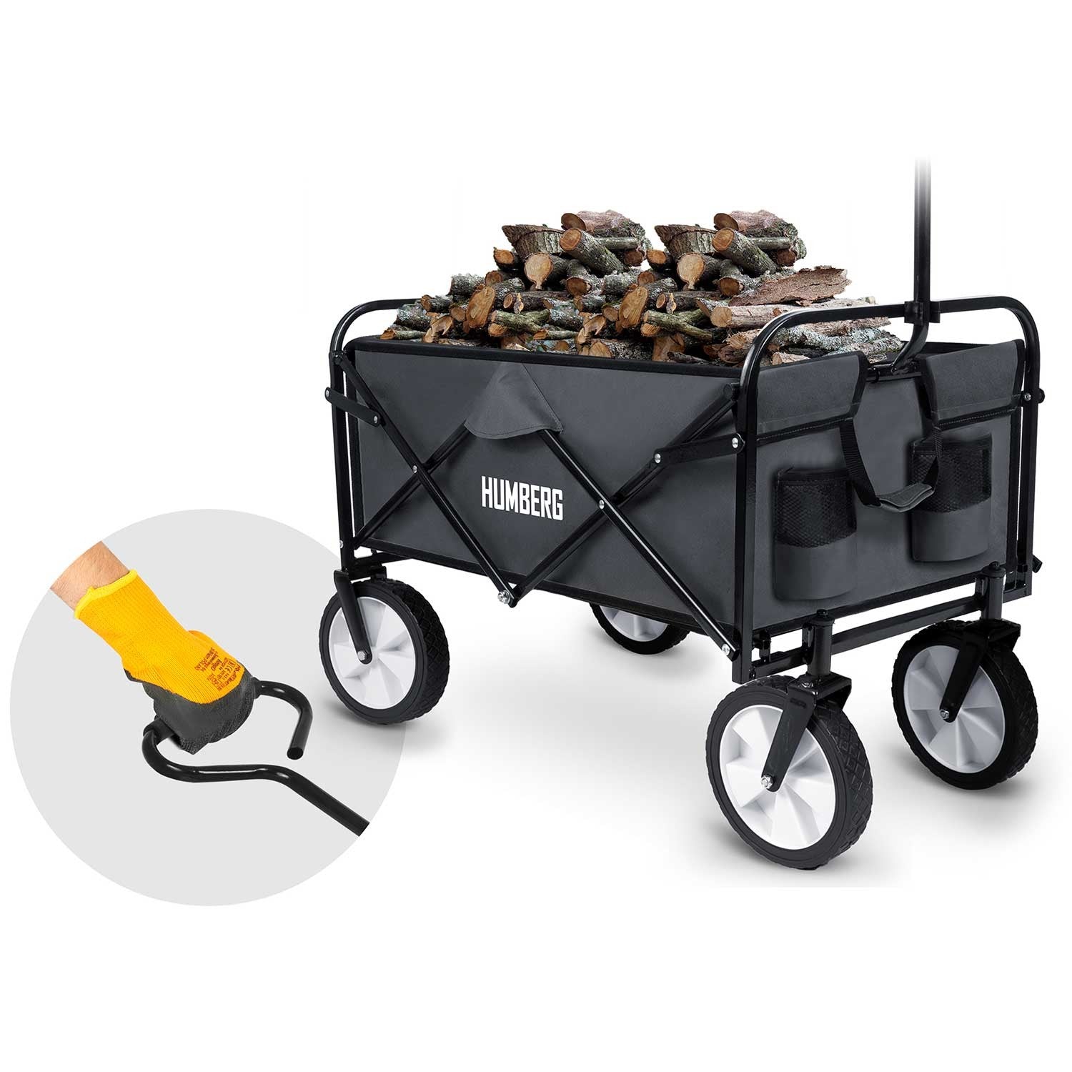 80 L Humbergo HM-511 sukabinamosios transporto vežimo vagonas