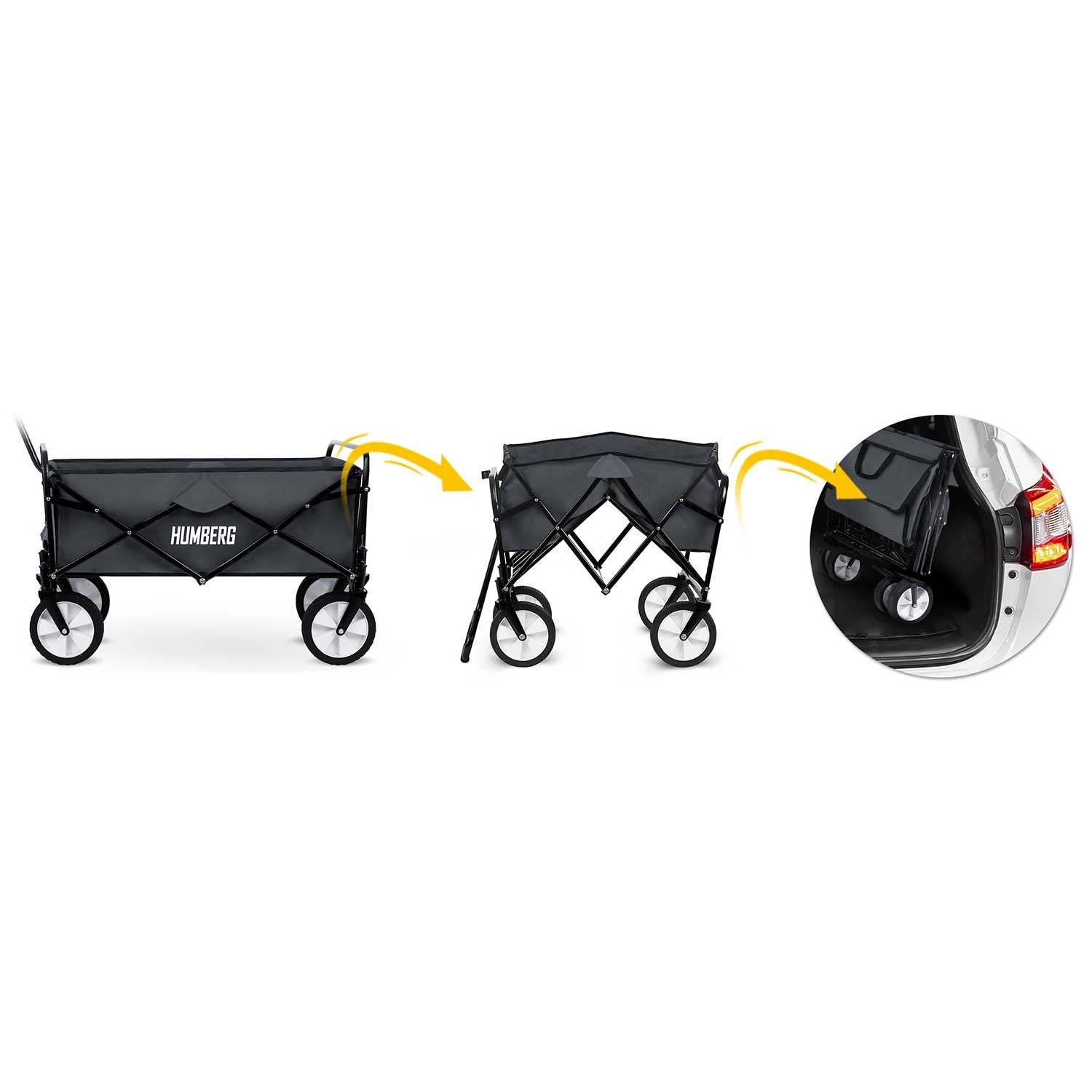 80 L Humbergo HM-511 sukabinamosios transporto vežimo vagonas