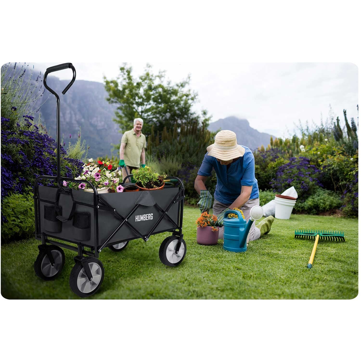 80 L Humbergo HM-511 sukabinamosios transporto vežimo vagonas