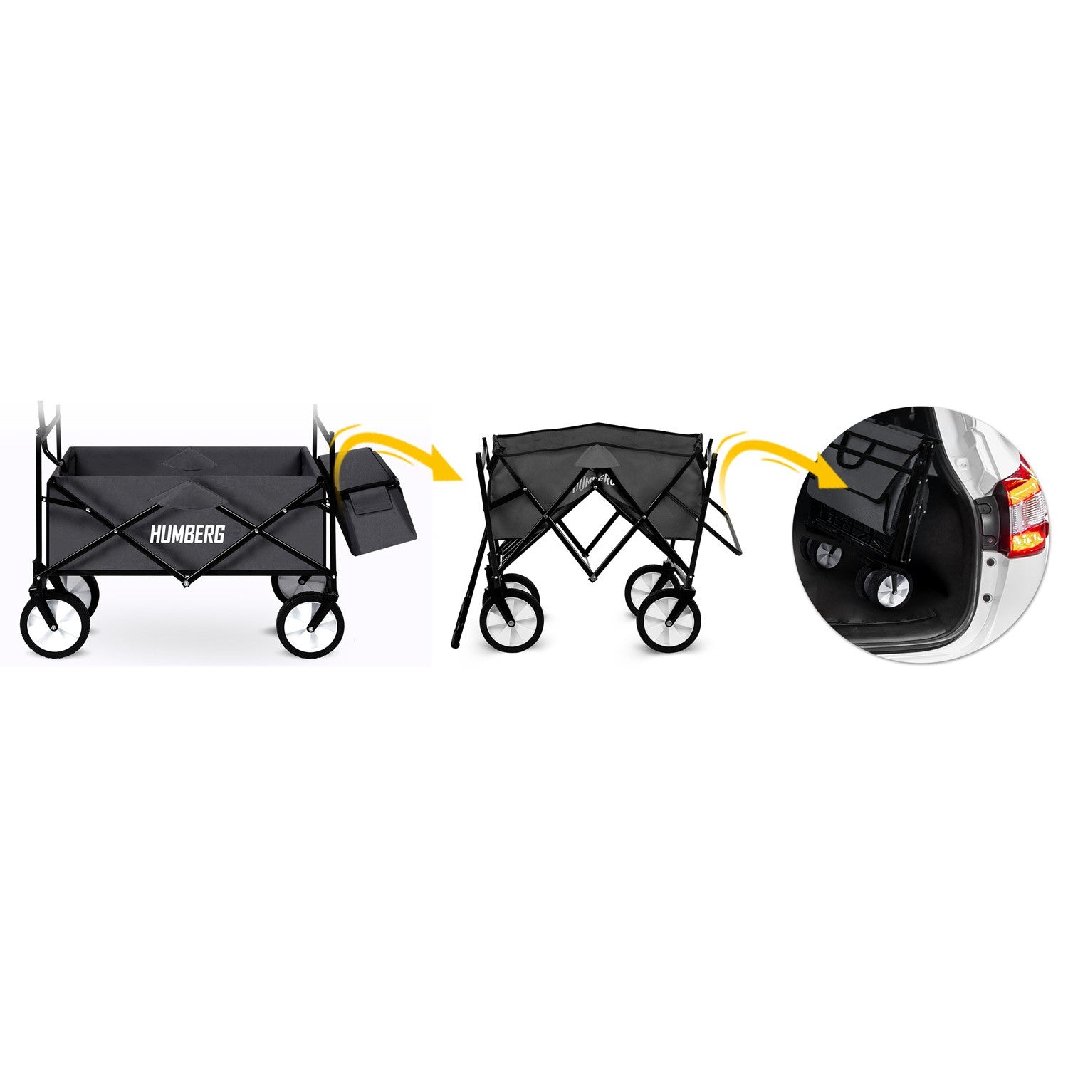 80l Humbergo HM-514 sukabintuvo transporto vagono