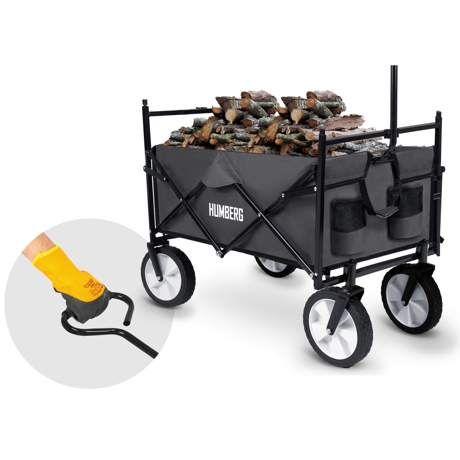 80l Humbergo HM-514 sukabintuvo transporto vagono