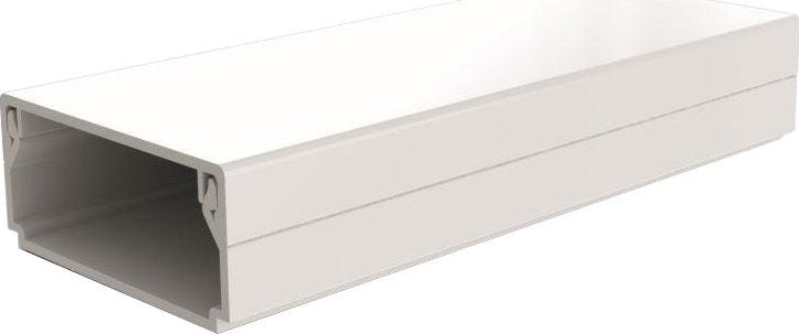 Kabelių lovelis Kopos LHD 20X10_HD (baltas, 20×10 mm, 2 m, su apsaugine plėvele)