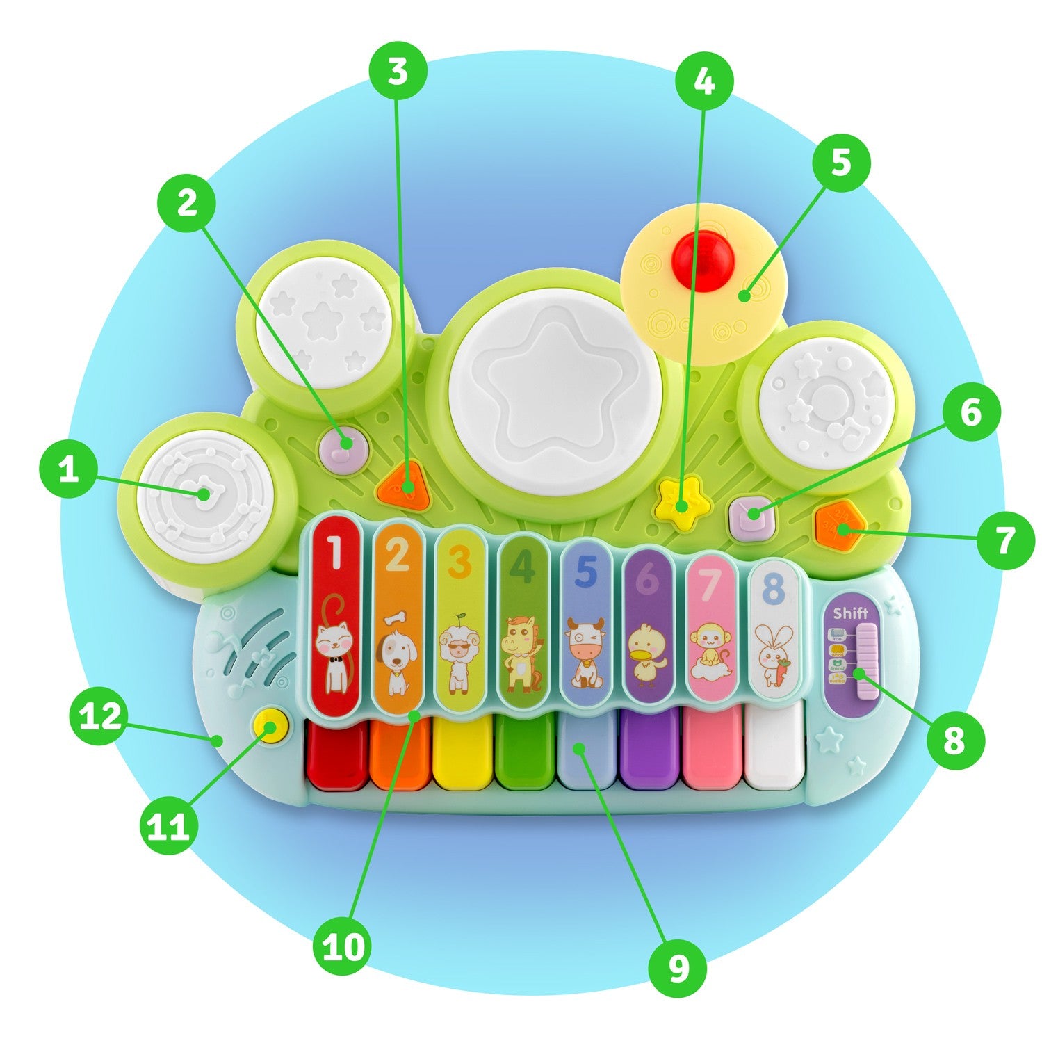 RK-751 Ricokids švietimas žaislai