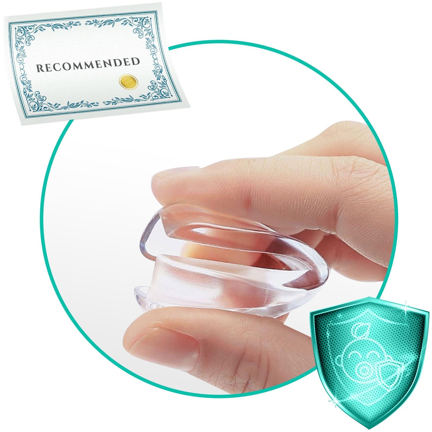 Ricokids angų apsaugos 798400 10 skaidrus