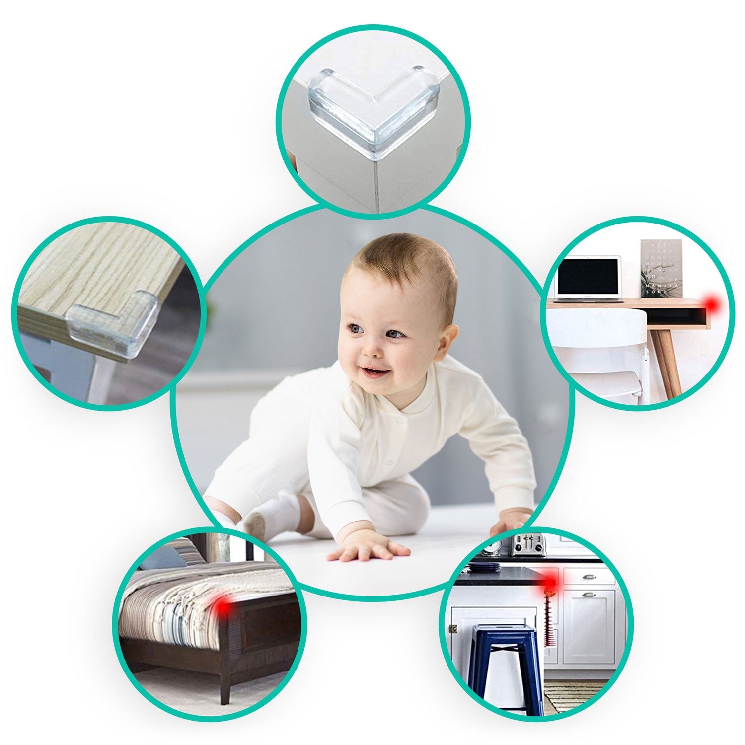 Ricokids angų apsaugos 798400 10 skaidrus