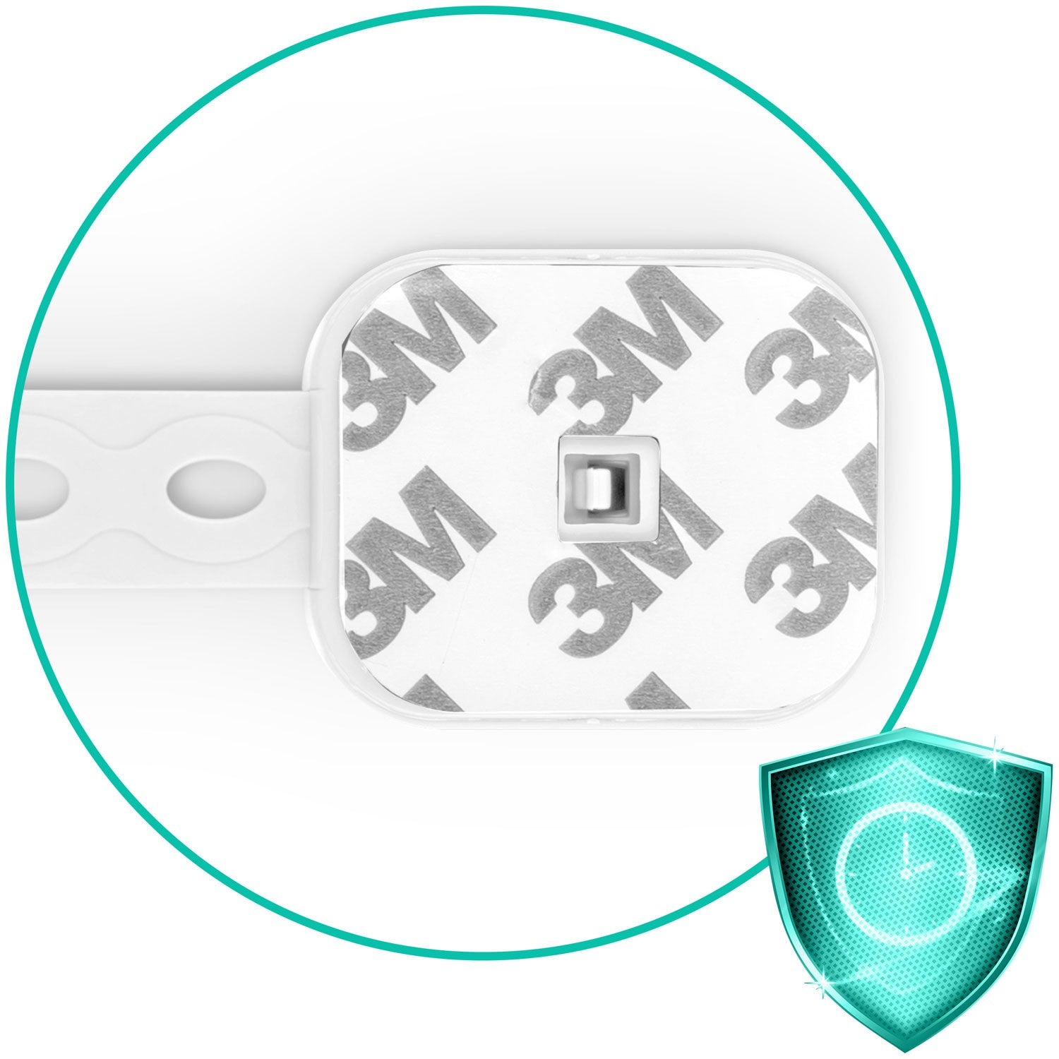 Ricokids skyriaus atidarymo apsaugos priemonės 798200 6 vienetai balti