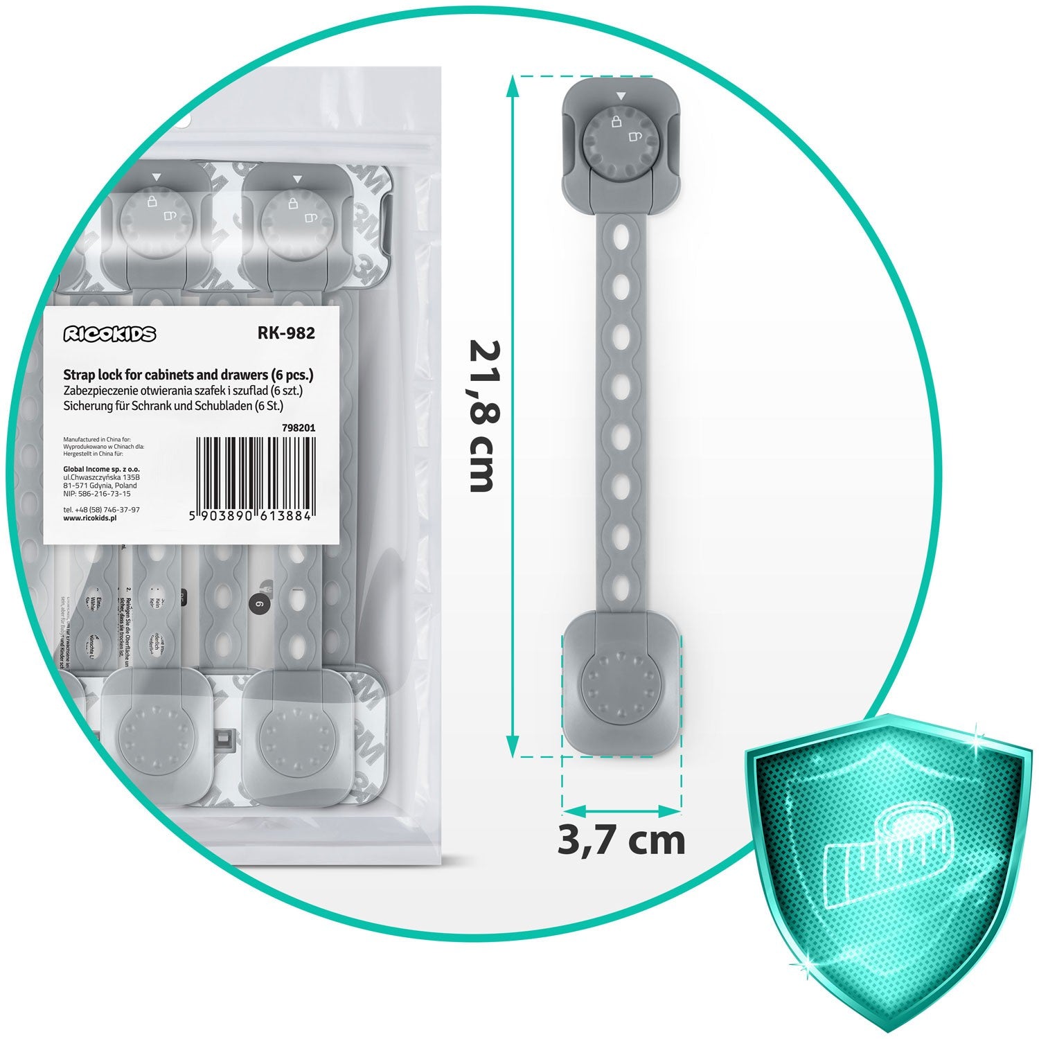 Ricokids skyriaus atidarymo apsaugos