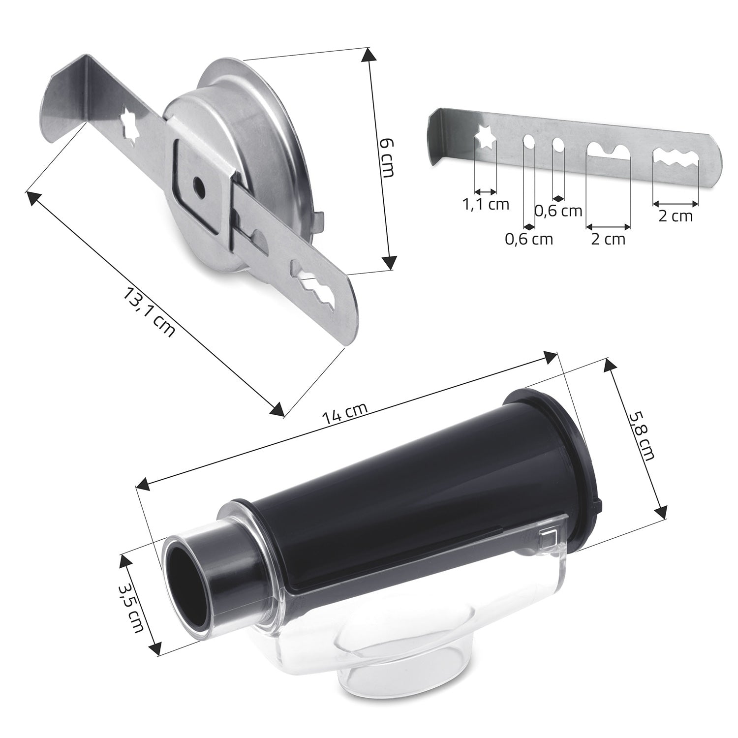 Berdsen kepsnių ir sausainių priedų rinkinys