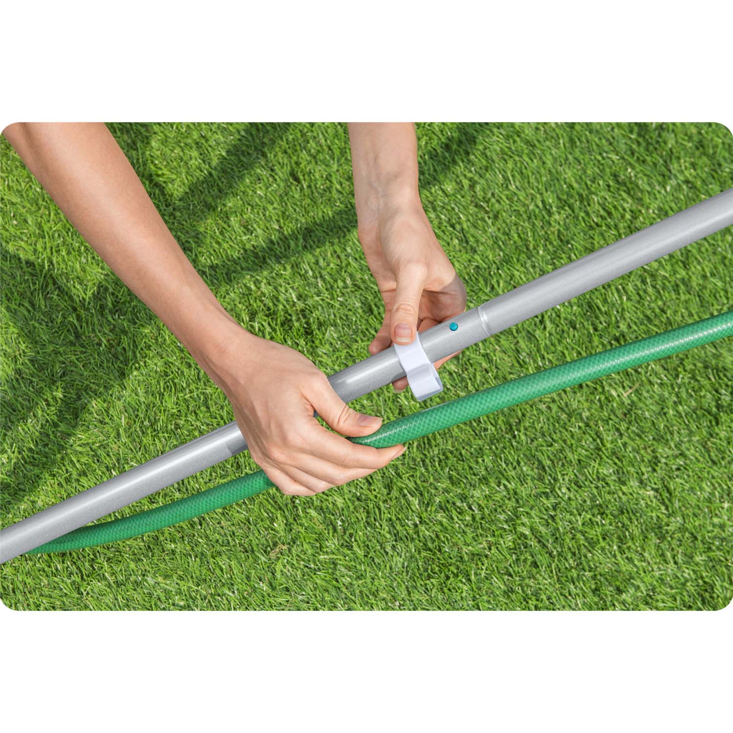 167cm lazdos baseino valymo komplektas + siurblys + tinklas Bestway 58013