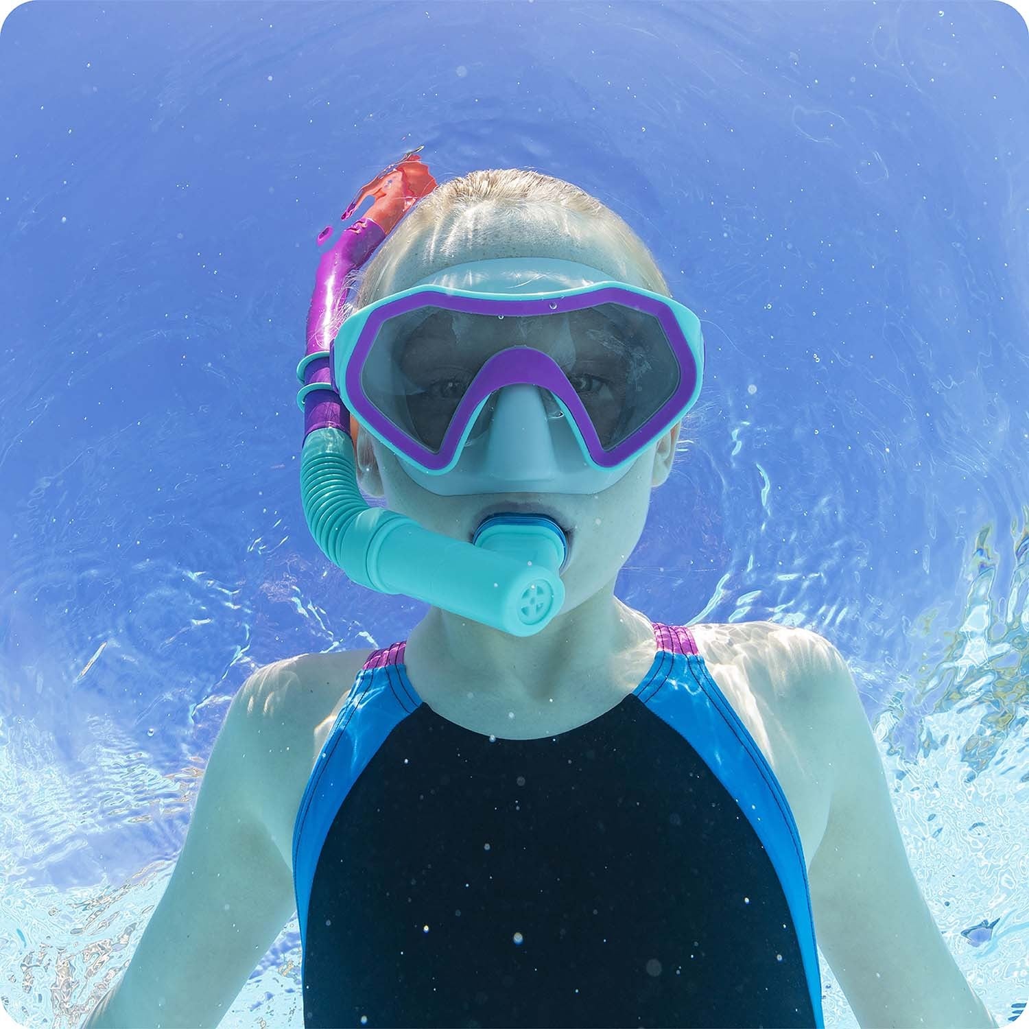 Purpurinis-turkusinis Bestway 24025 nardymo komplektas