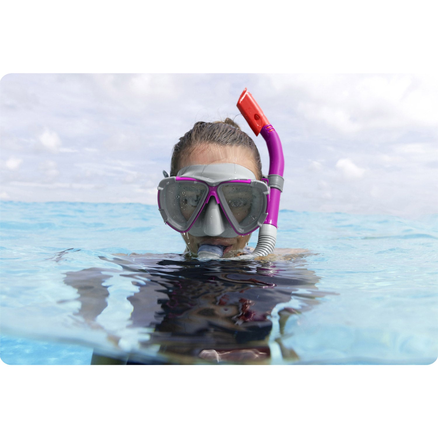 Purpurinis Bestway 24029 nardymo komplektas