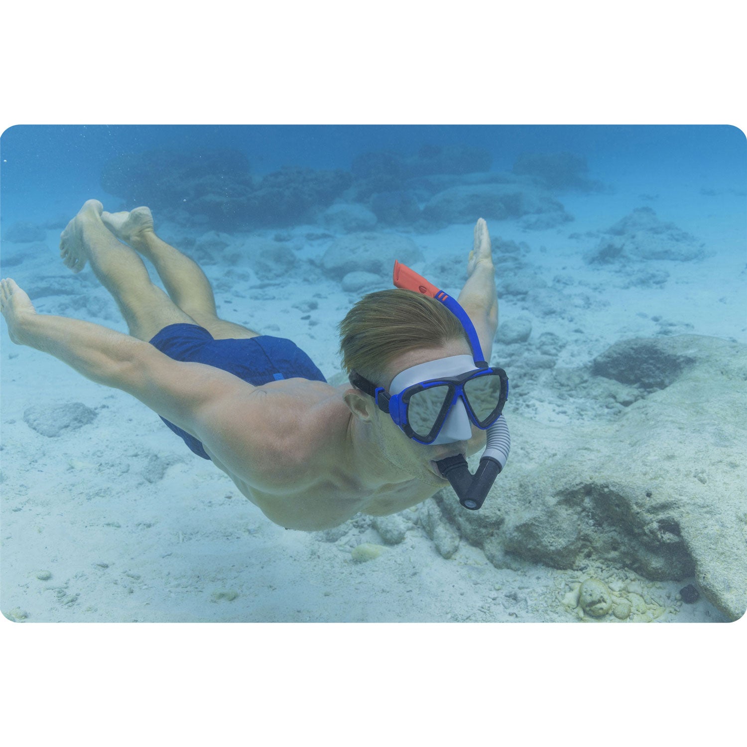 Bestway 24053 mėlynasis nardymo komplektas